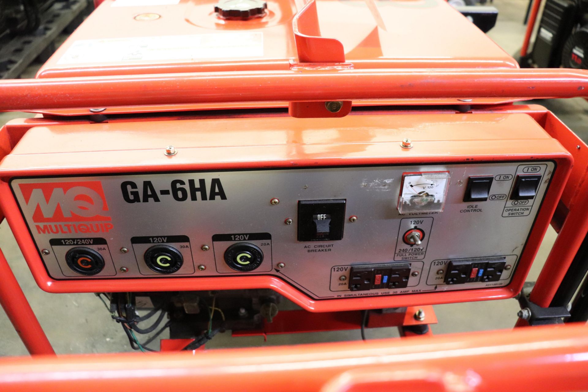 Multiquip GA-6HA 6000 watt generator - Image 2 of 3