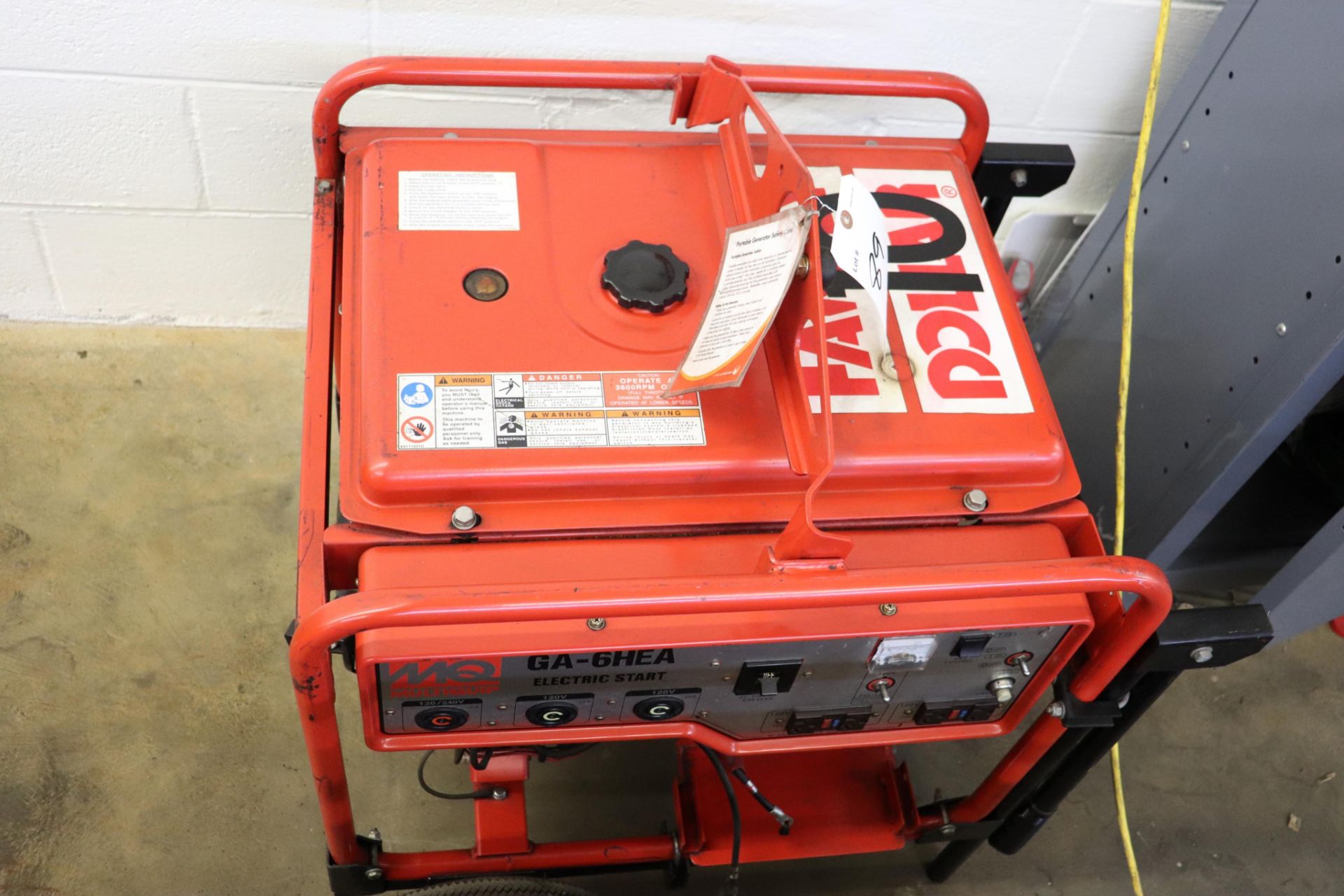 Multiquip GA-6HEA electric start 6000 watt generator