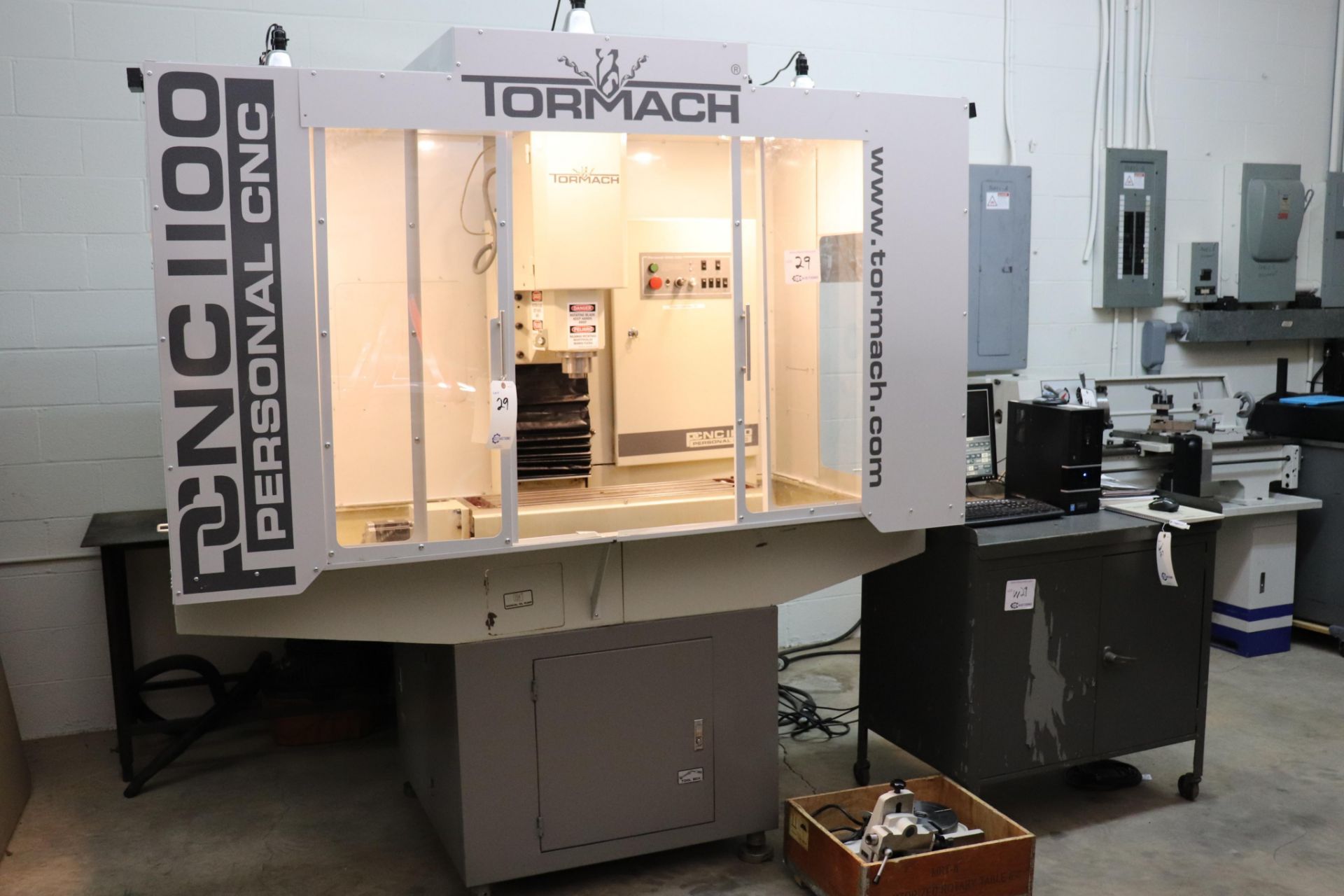 Tormach PCNC 1100 CNC milling machine w/ 4th axis