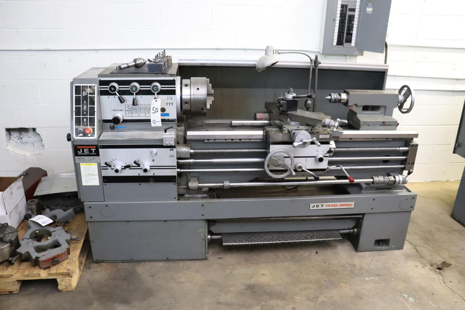 Jet 1440-3PGH Heavy Duty Precision Engine Lathe