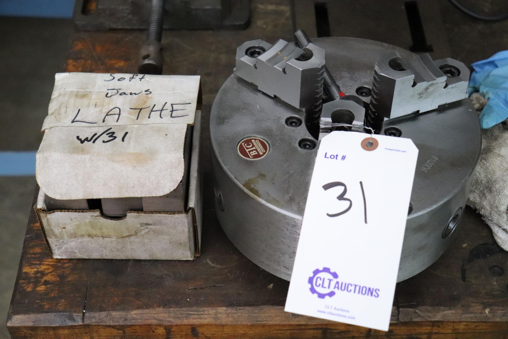 BTC 10" 3 jaw chuck D1-6"