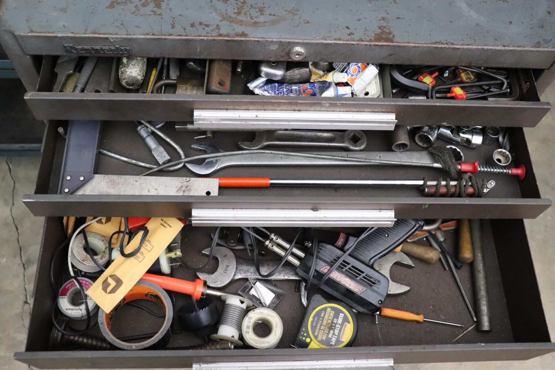 Kennedy tool box w/ tools - Image 5 of 5