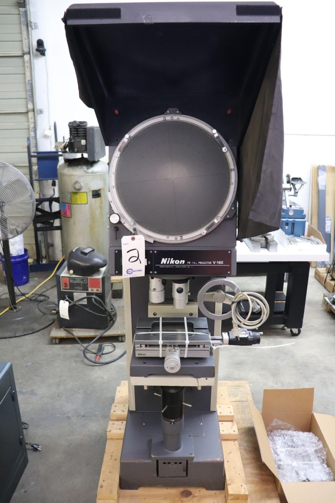 Nikon Profile Projector V-16E Optical Comparator - Image 2 of 6