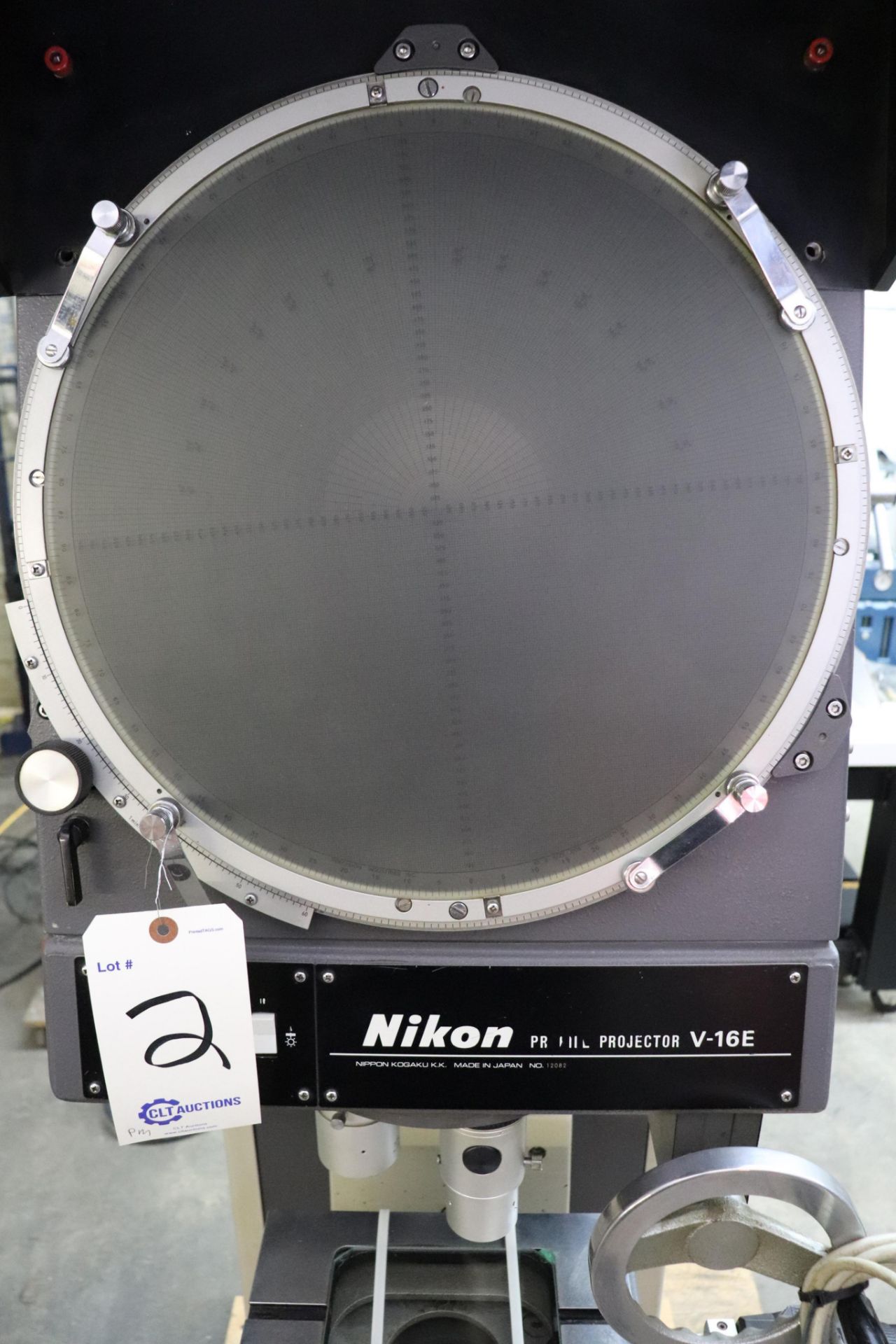 Nikon Profile Projector V-16E Optical Comparator - Image 4 of 6