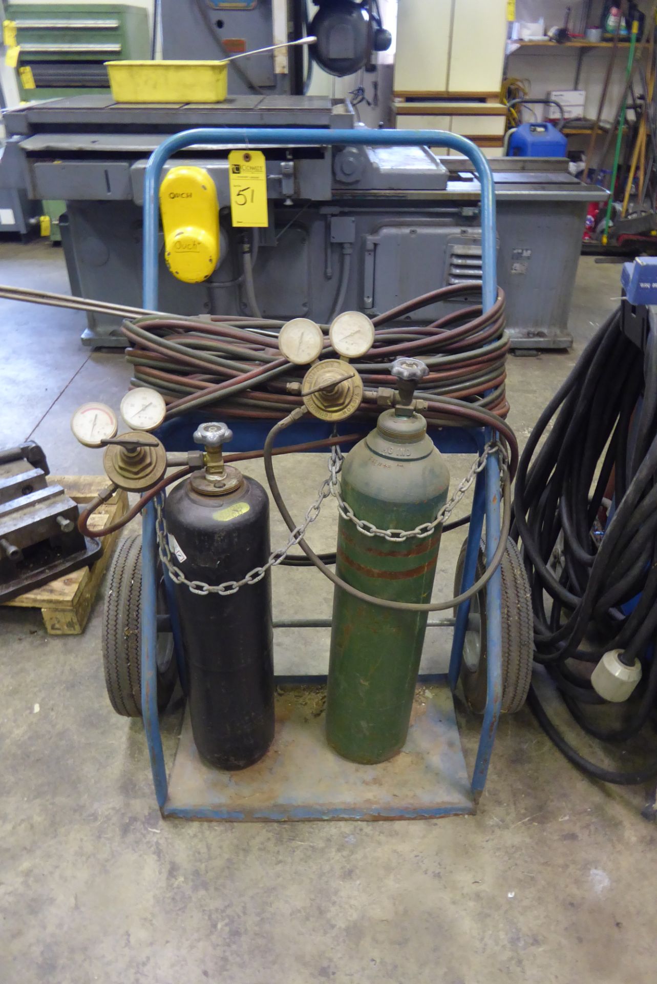 Oxy/Acetylene Torch Kit w/Cart (Tanks Not Included)