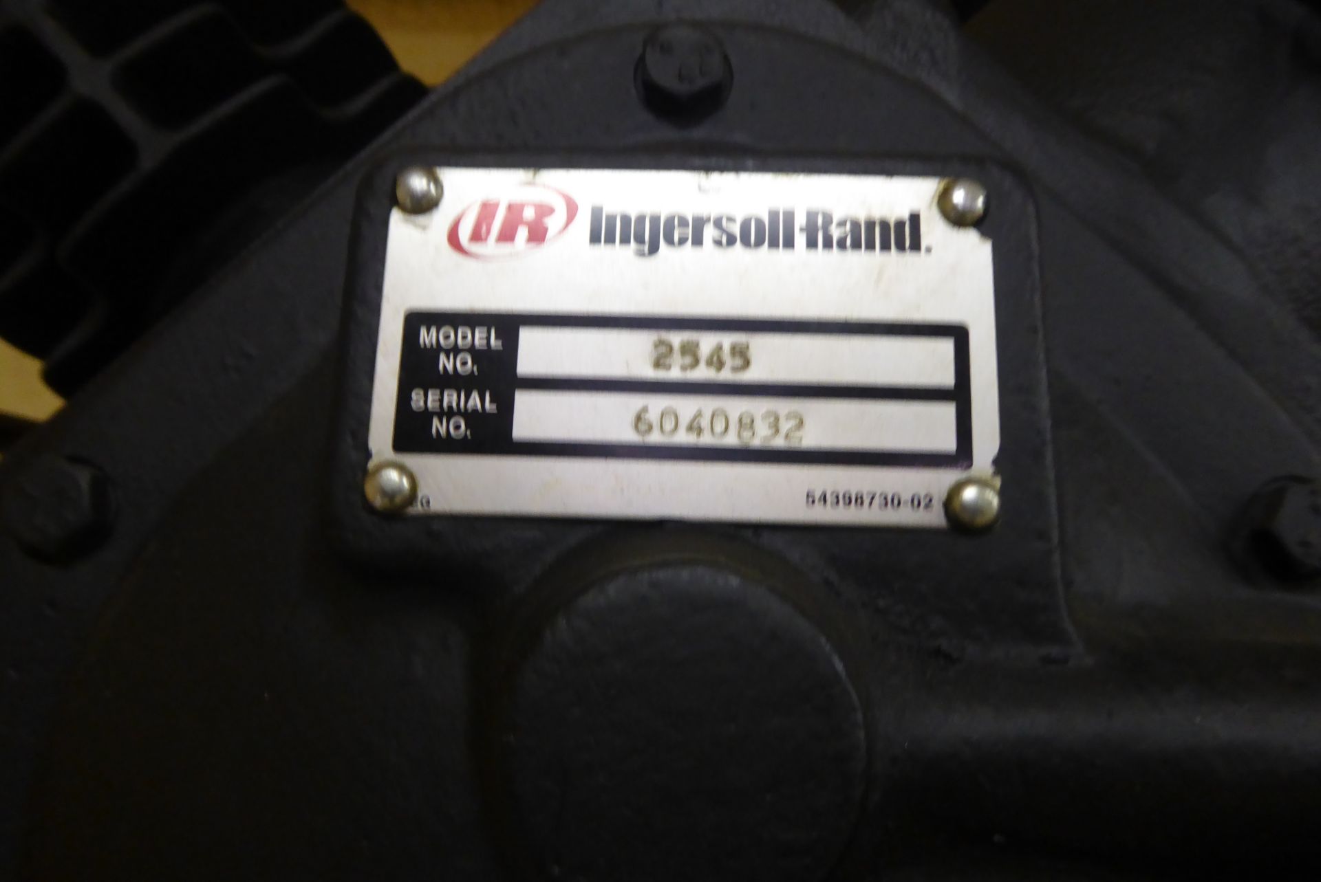 Ingersoll Rand Air Compressor, 10 Hp, 120 Gallon Capacity, m/n 2545 - Image 2 of 4