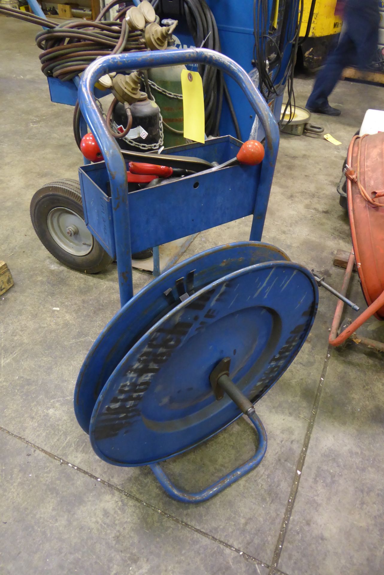 Steel Strapping Cart w/Tools