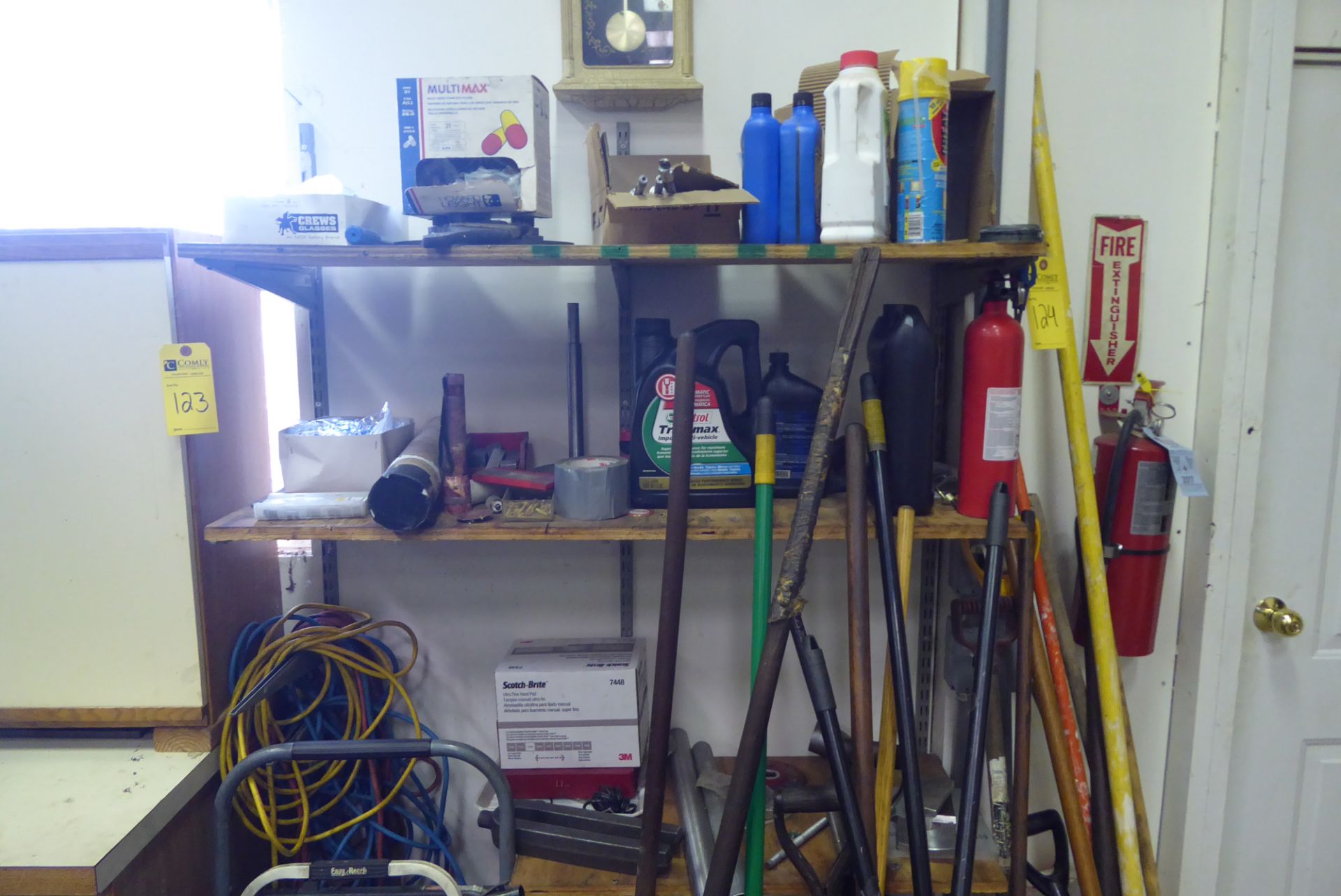 Shop Equipment: Brooms, Shovels, Electrical Cords, Etc. - Image 2 of 2