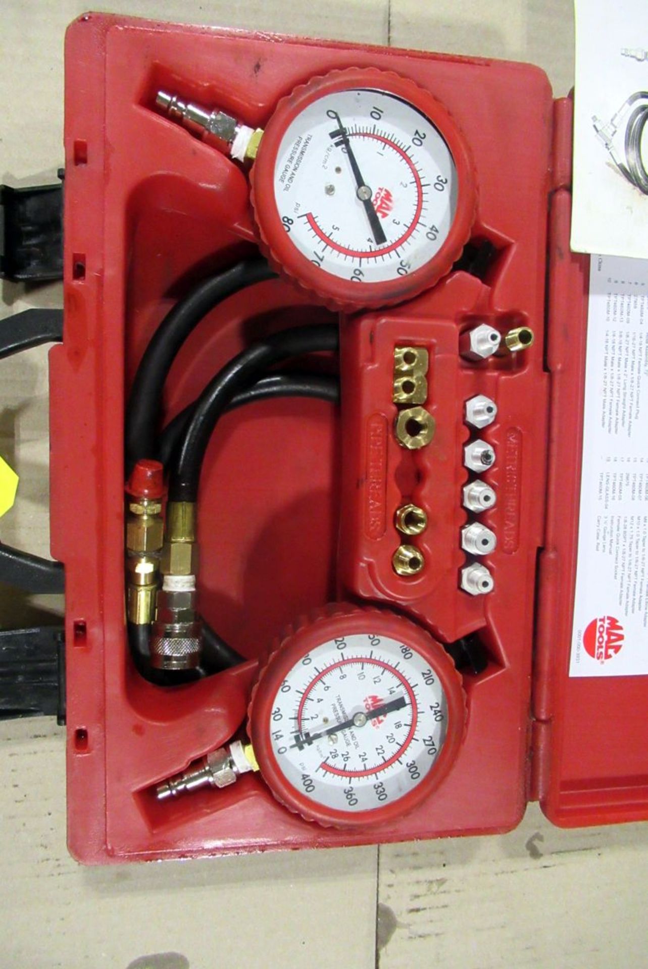Mac Tools Transmission/Oil Pressure Test Kit - Bild 4 aus 5