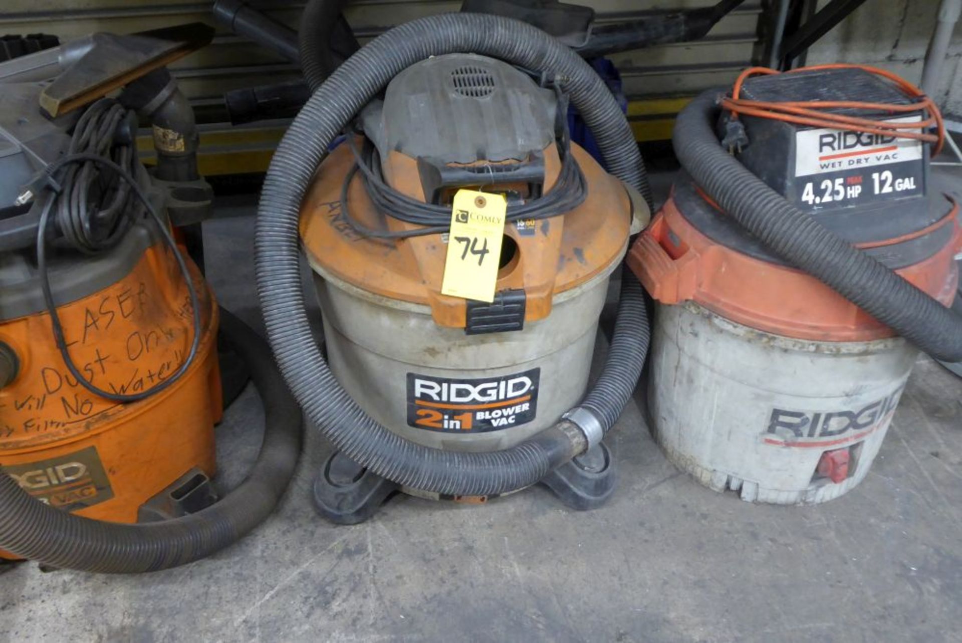 Ridgid Shop Vacs