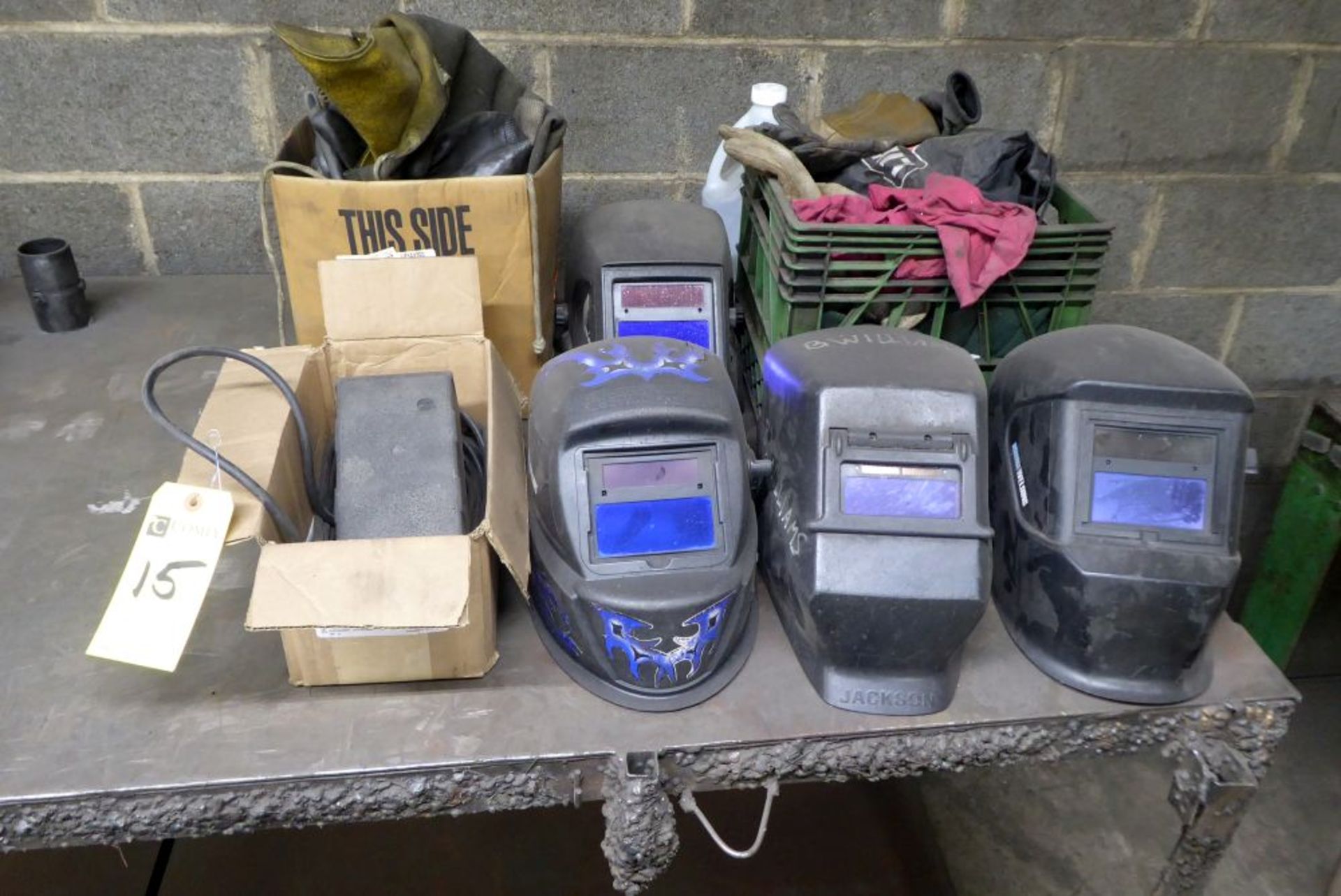 Welding Masks, Gloves, Pedal, Etc.