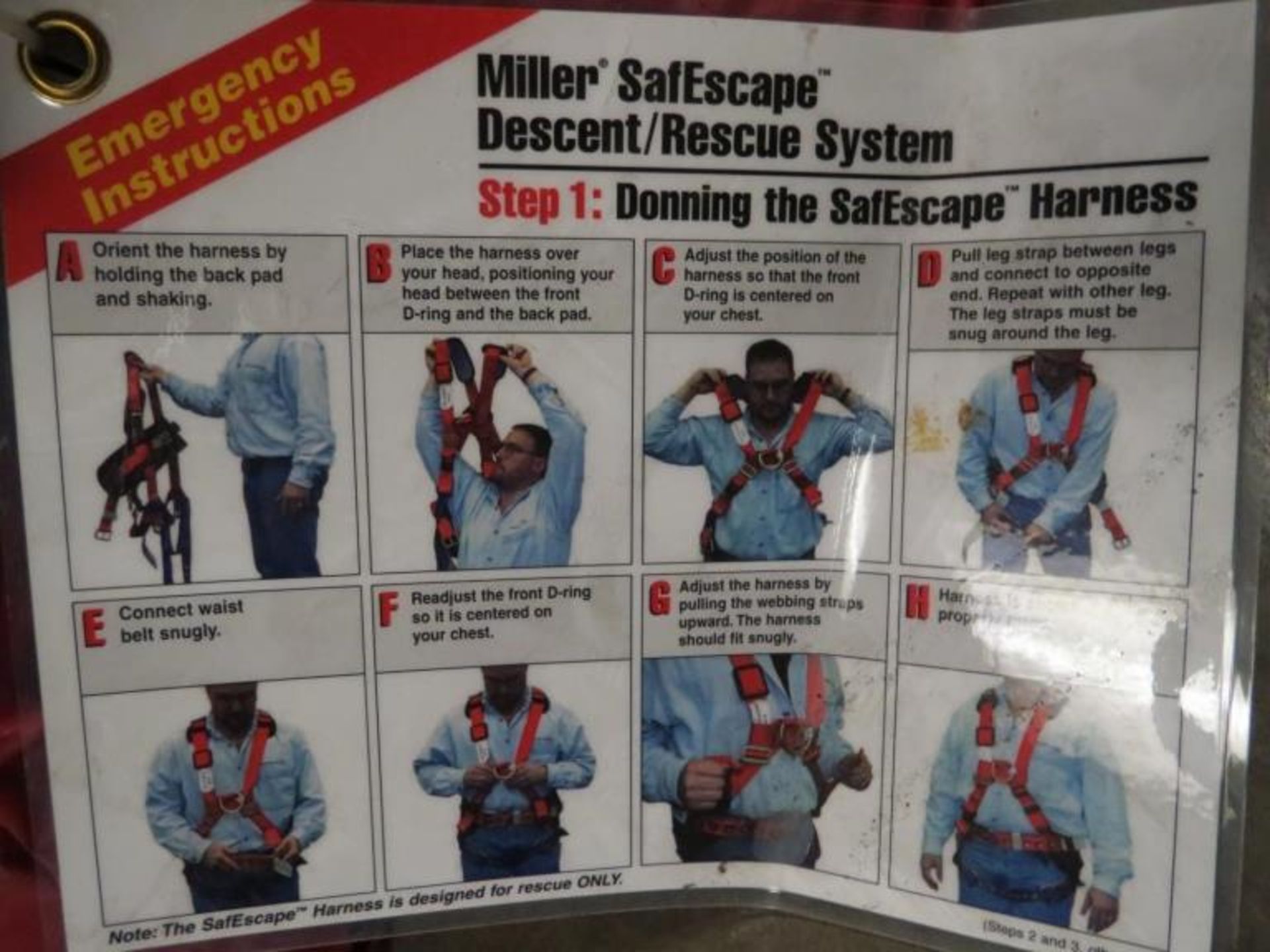 (Qty - 2) Miller SafEscape Descent/Rescue Systems- - Image 3 of 4