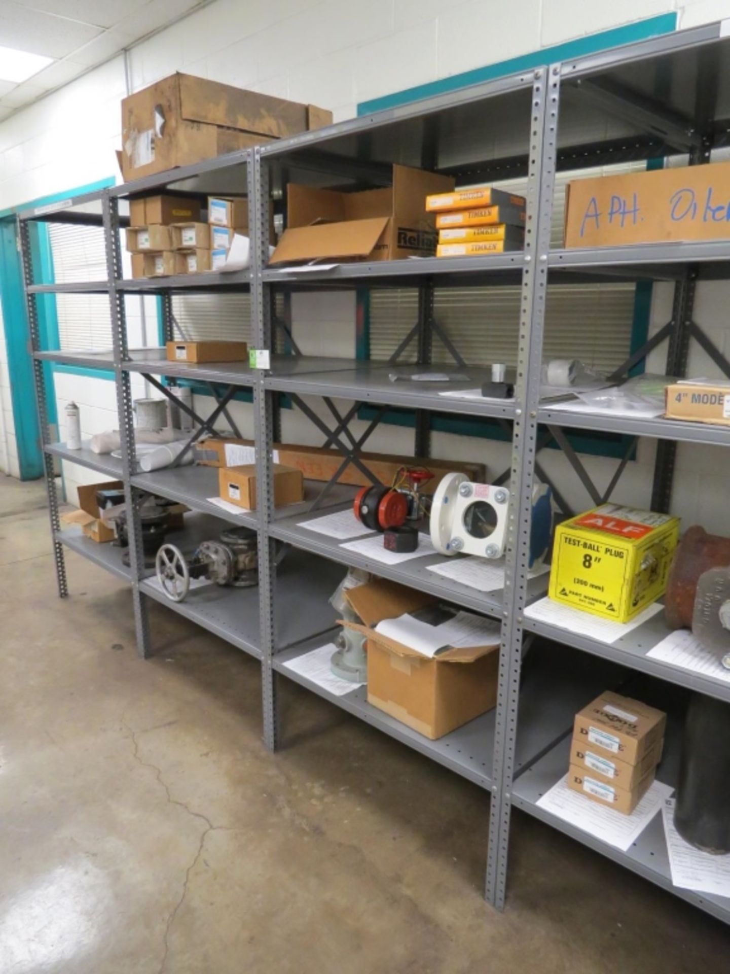 Shelving Unit and Contents-