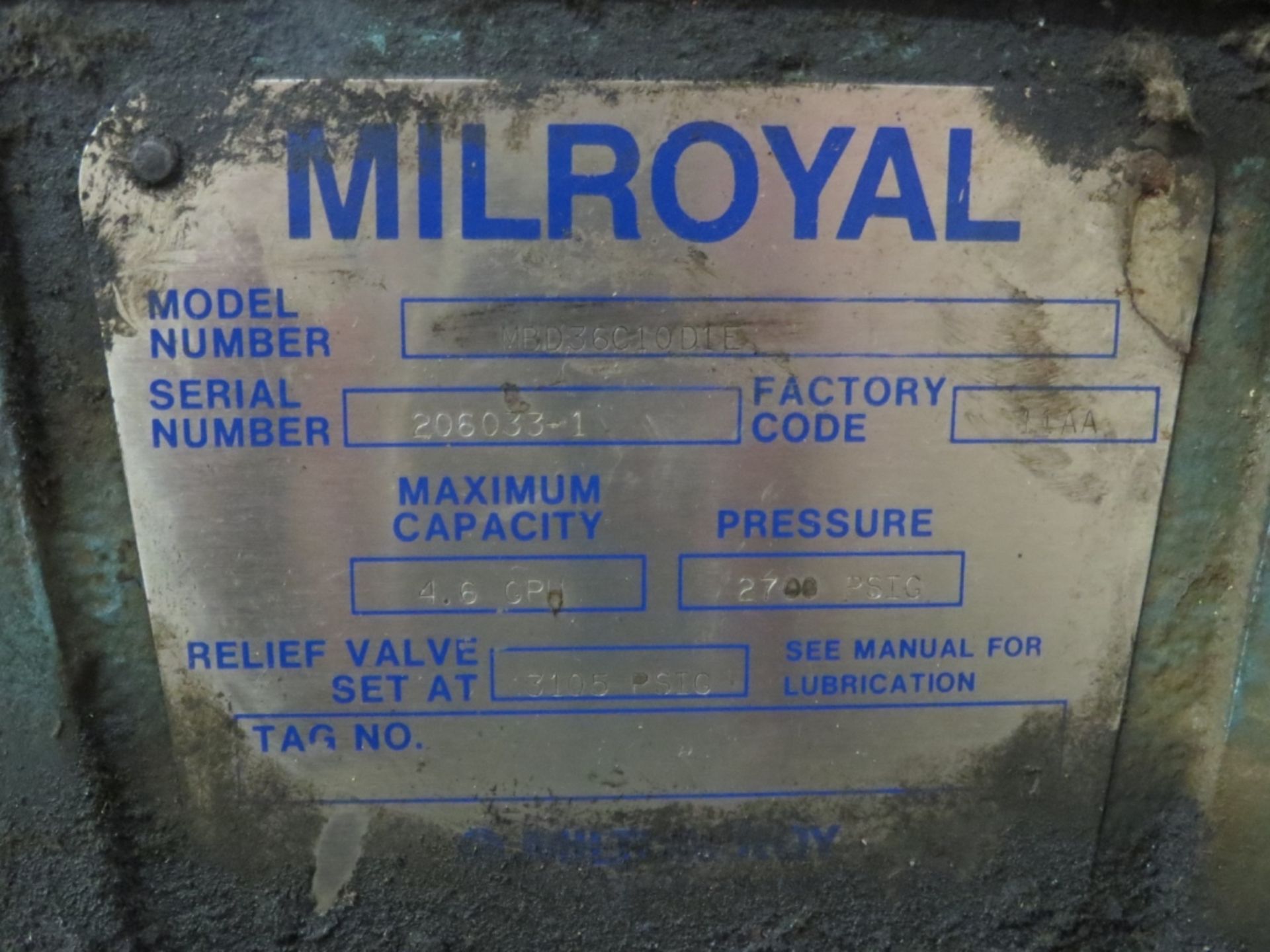 MilRoyal Metering Pump- - Image 8 of 10