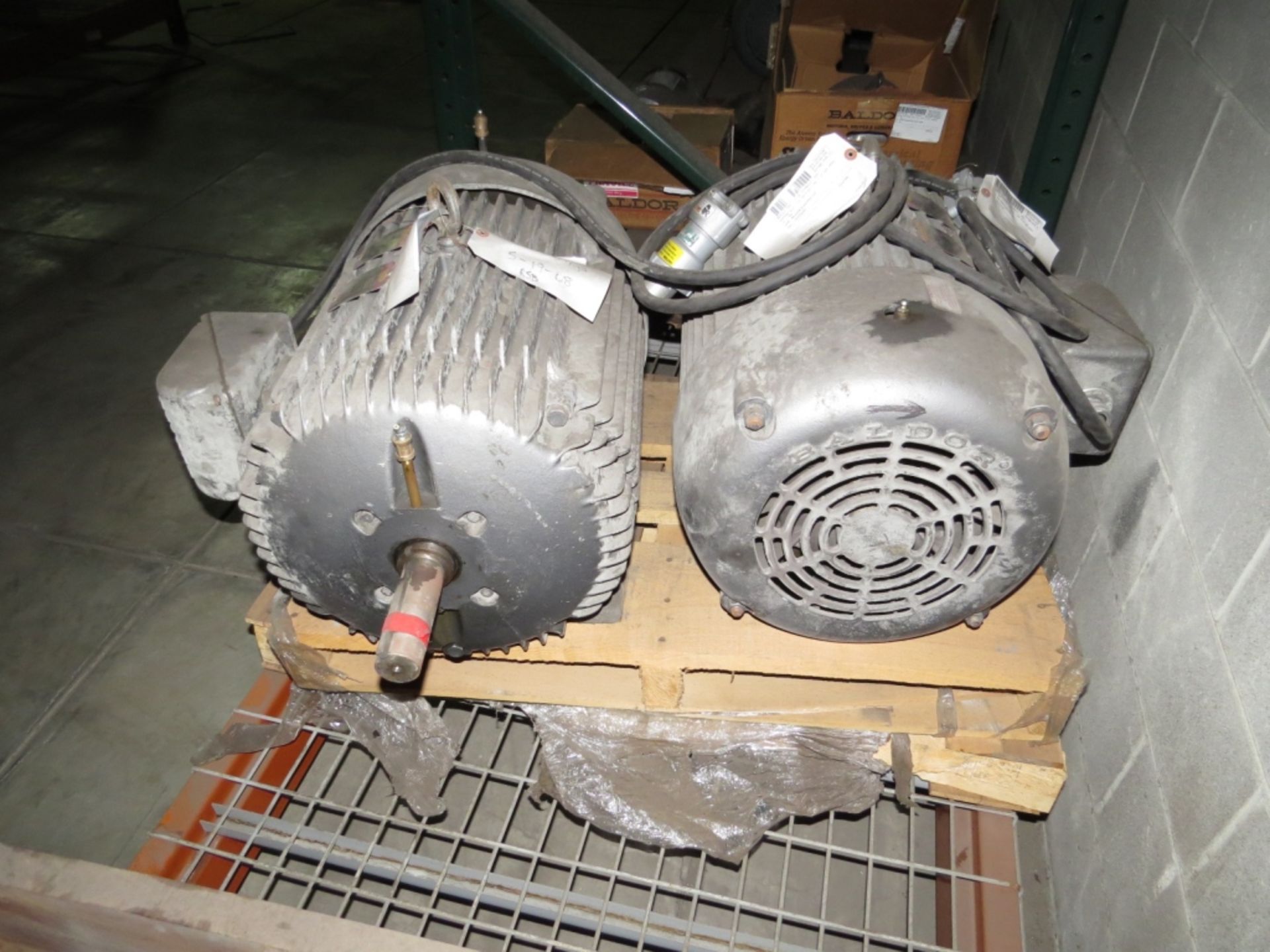 (Qty - 2) Baldor 7-1/2 HP Electric Motors- - Image 4 of 9