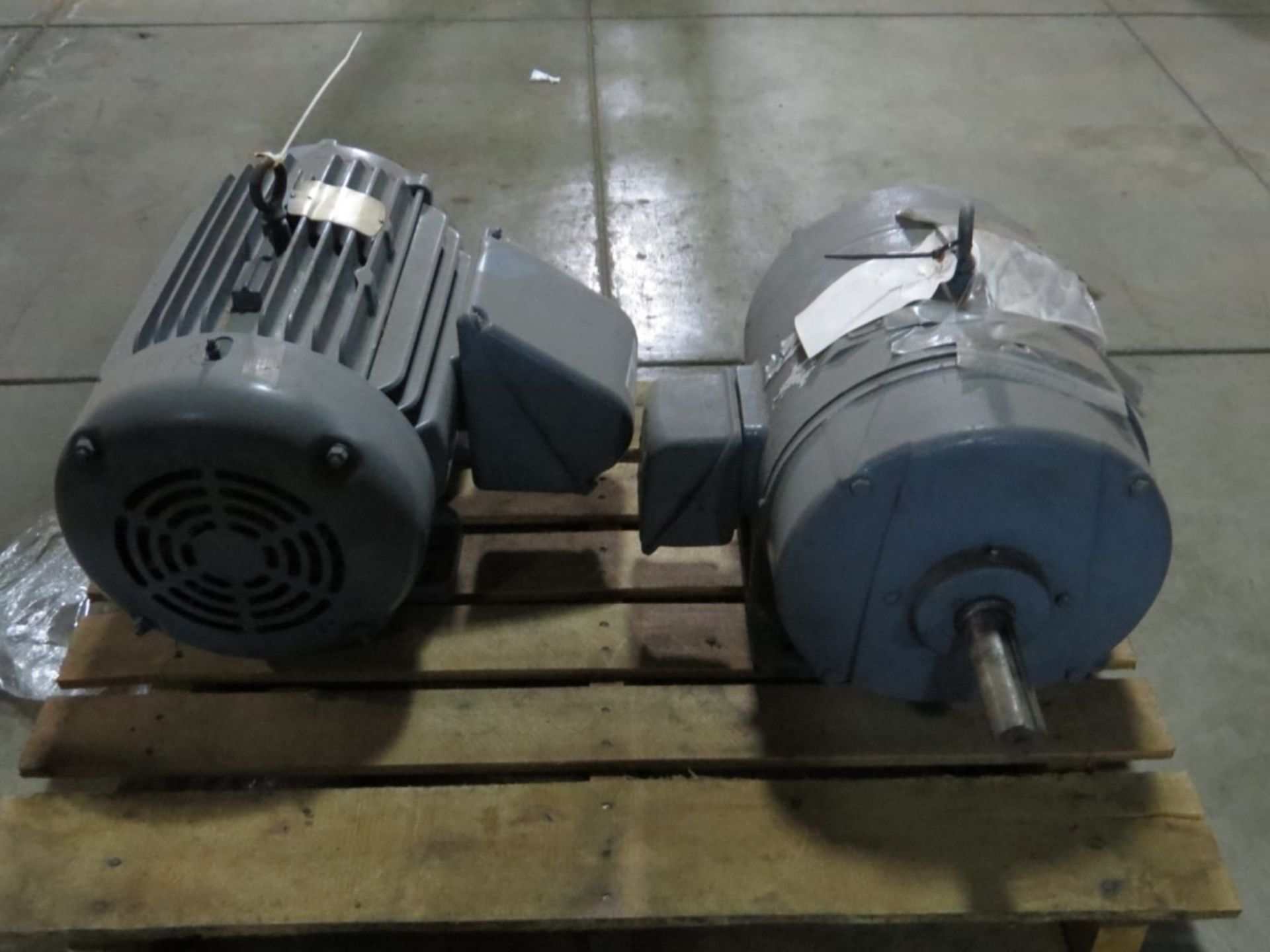 (Qty - 2) GE 10 HP Electric Motors- - Image 2 of 6