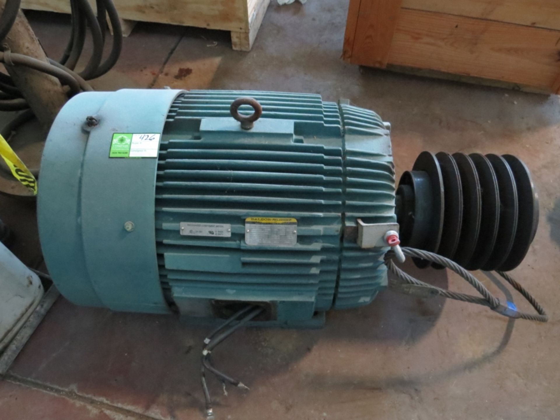 Baldor 100 HP Motor- - Image 6 of 15