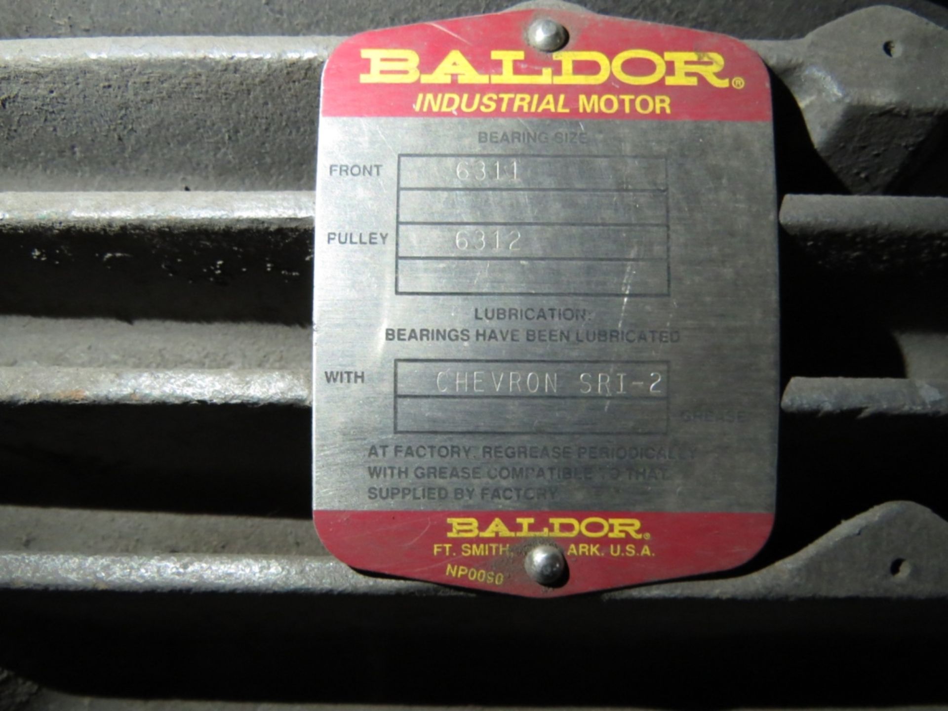 (Qty - 2) Baldor 7-1/2 HP Electric Motors- - Image 5 of 9