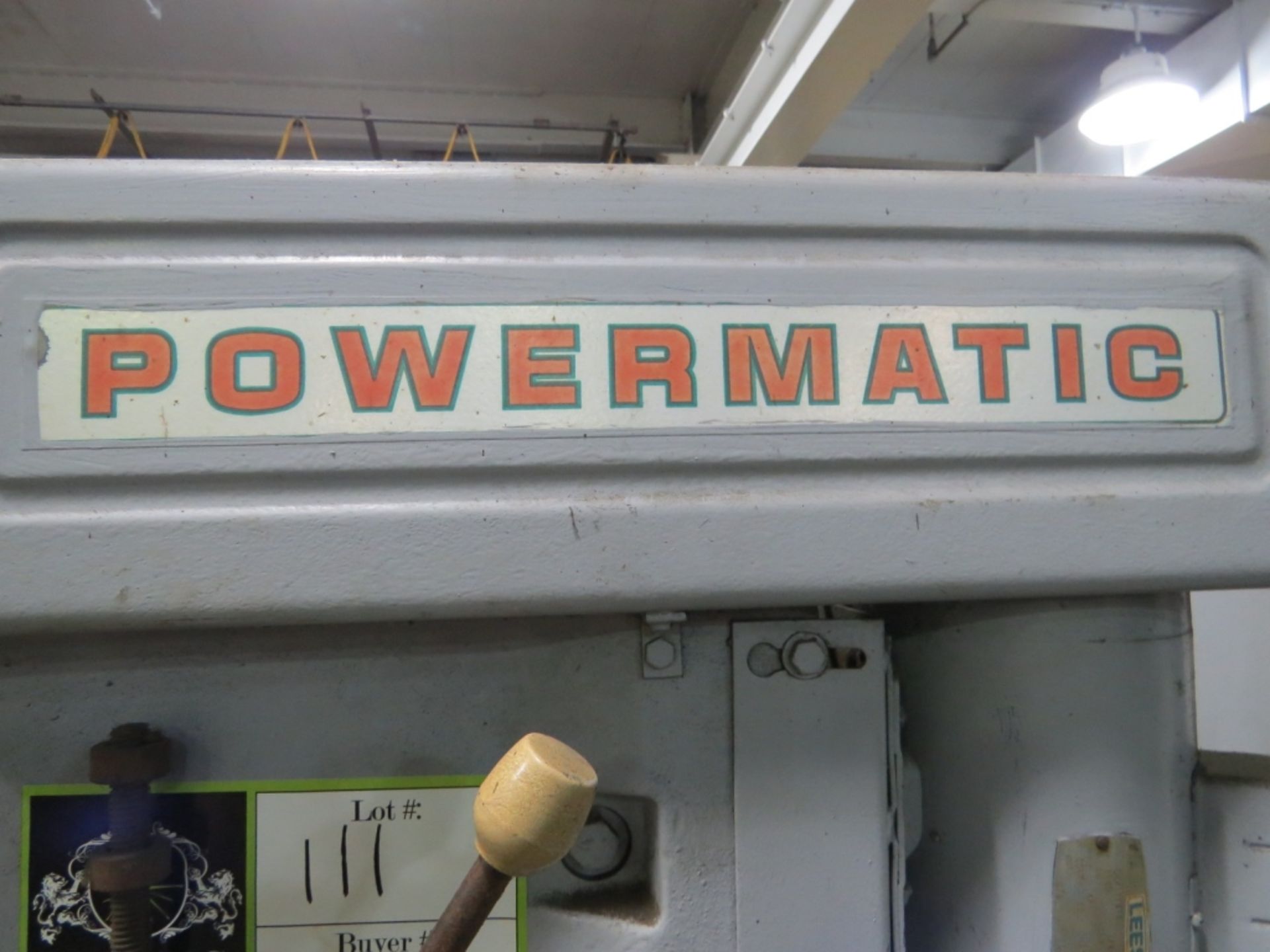 Powermatic Drill Press- - Image 6 of 9