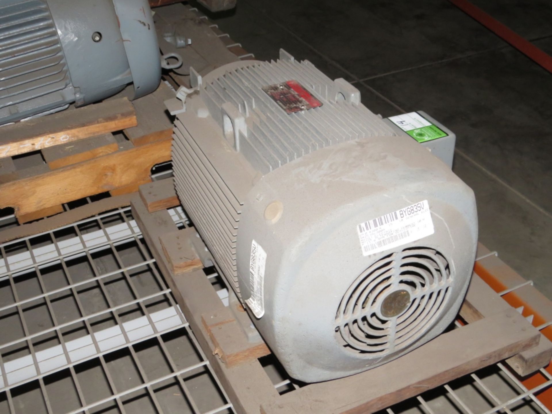 GE 10 HP Electric Motor- - Image 4 of 5