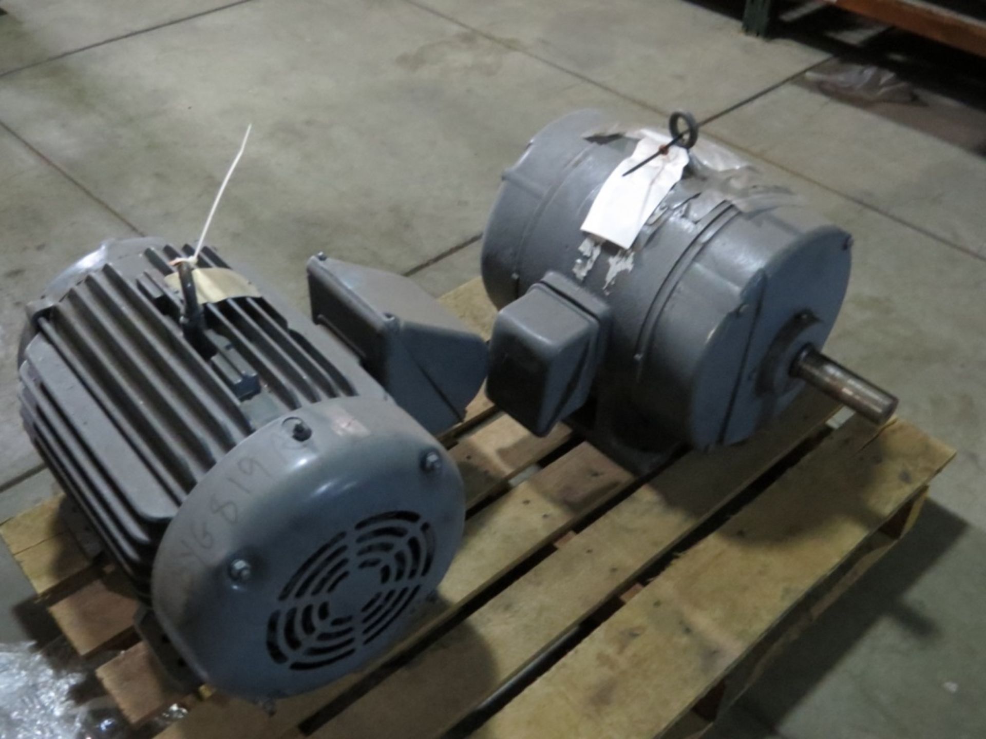 (Qty - 2) GE 10 HP Electric Motors- - Image 3 of 6