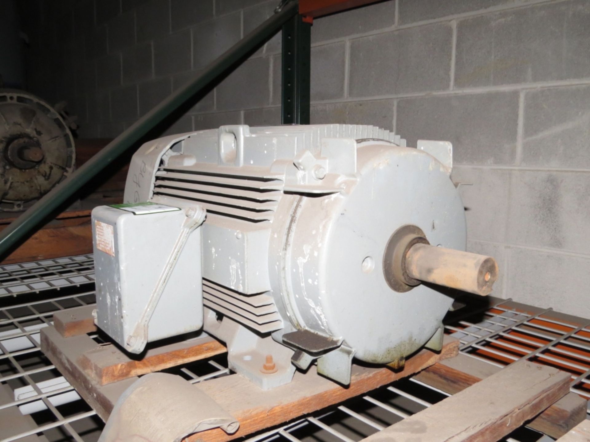 GE 10 HP Electric Motor- - Image 3 of 5