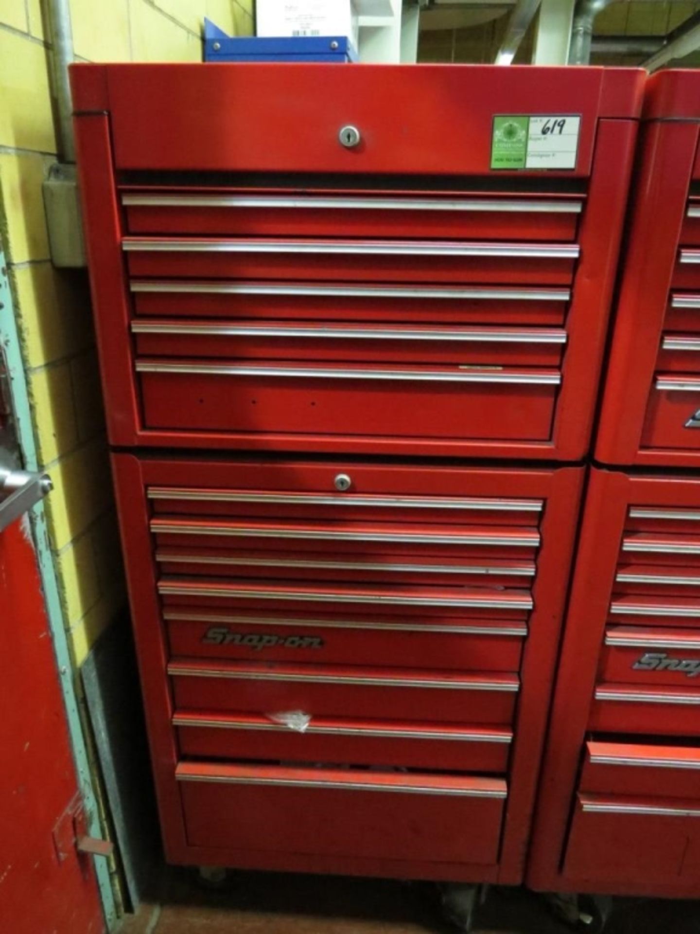 Rolling Snap-on Tool Chest and Contents-