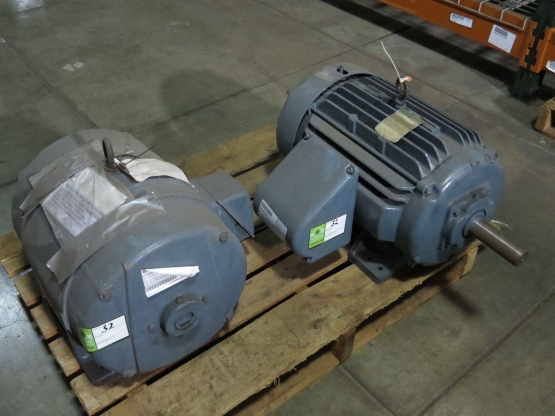 (Qty - 2) GE 10 HP Electric Motors- - Image 4 of 6