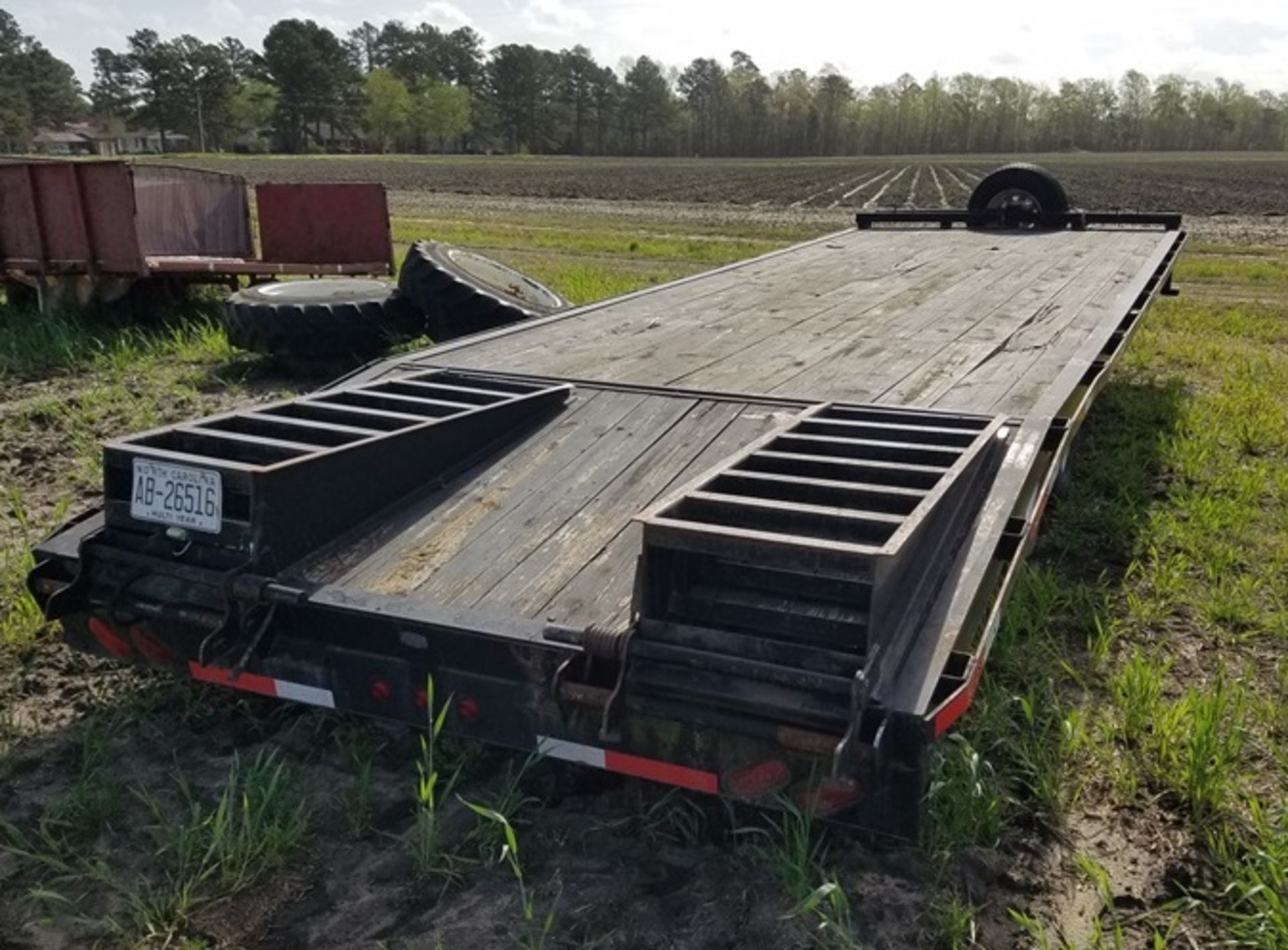 Wesco tag a long trailer 20' deck 5' dove tail wi vin# 4RZFU25269M000010 - Image 5 of 5