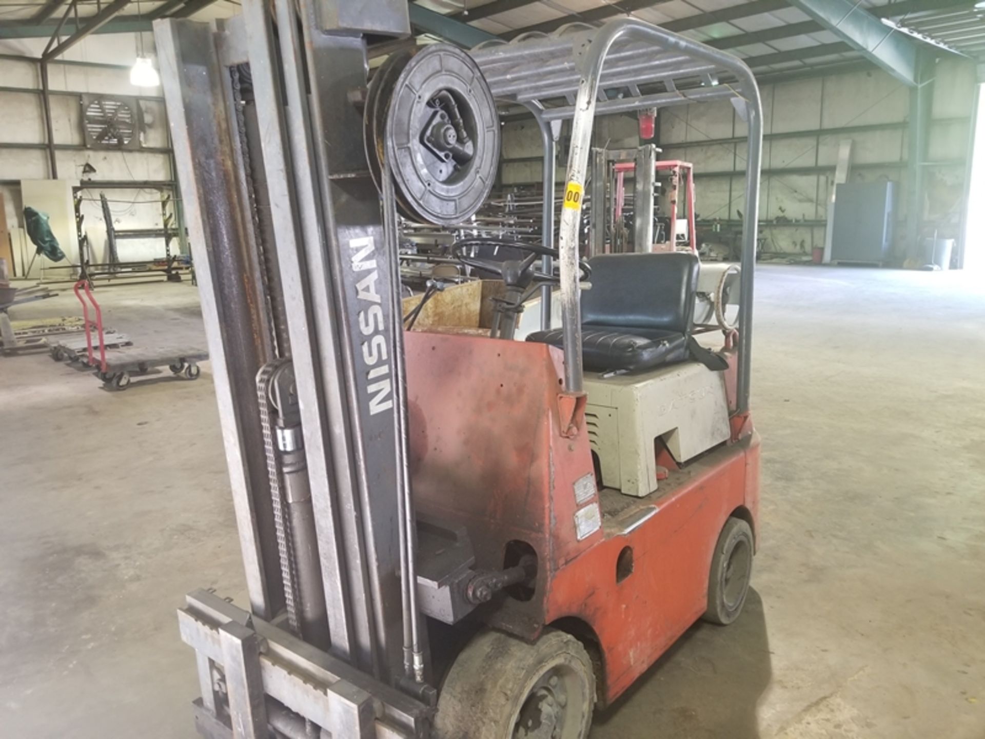 DATSUN forklift, LP gas, hard tire