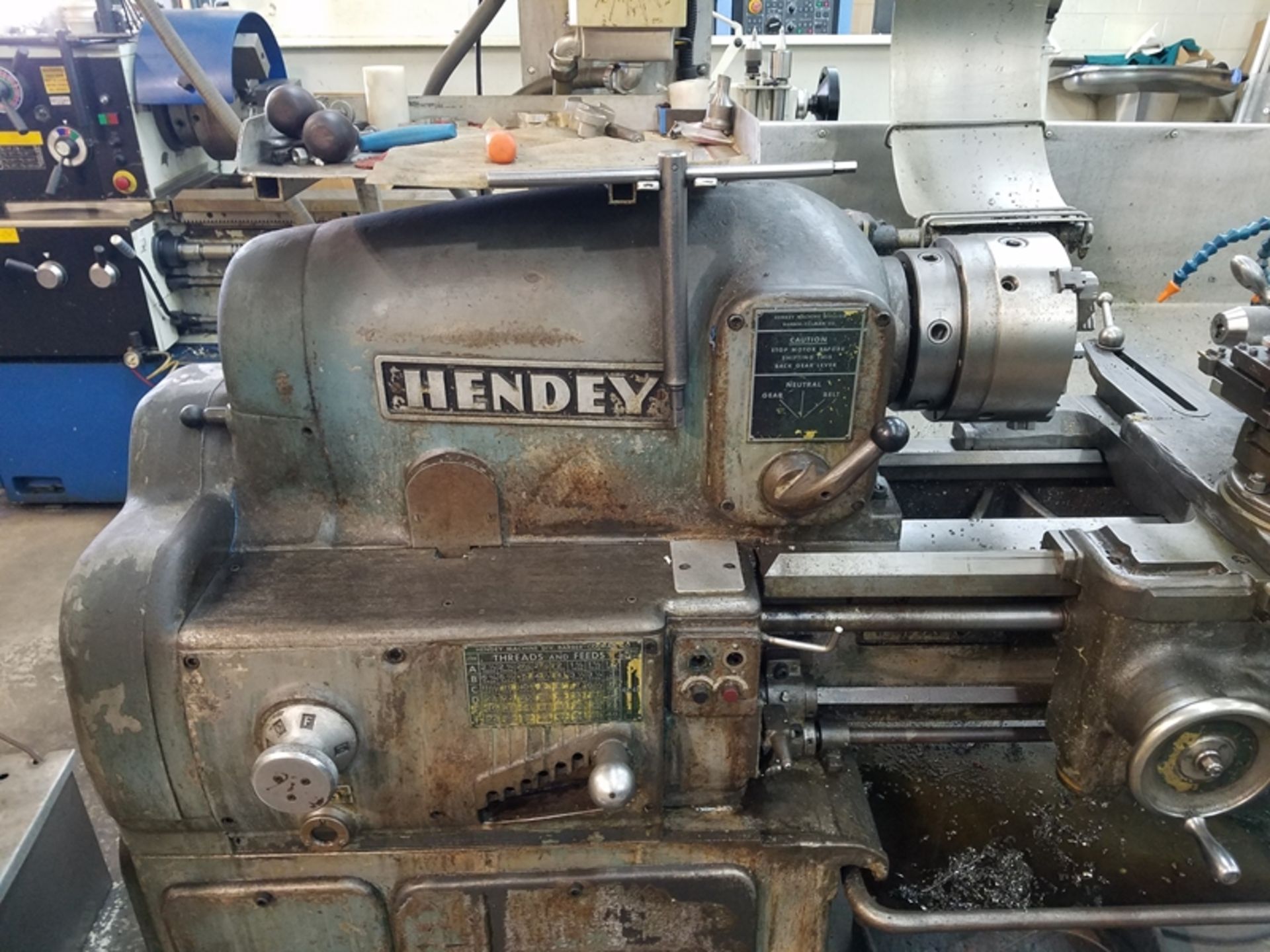 Hendey Lathe with Newall digital control - Image 2 of 5