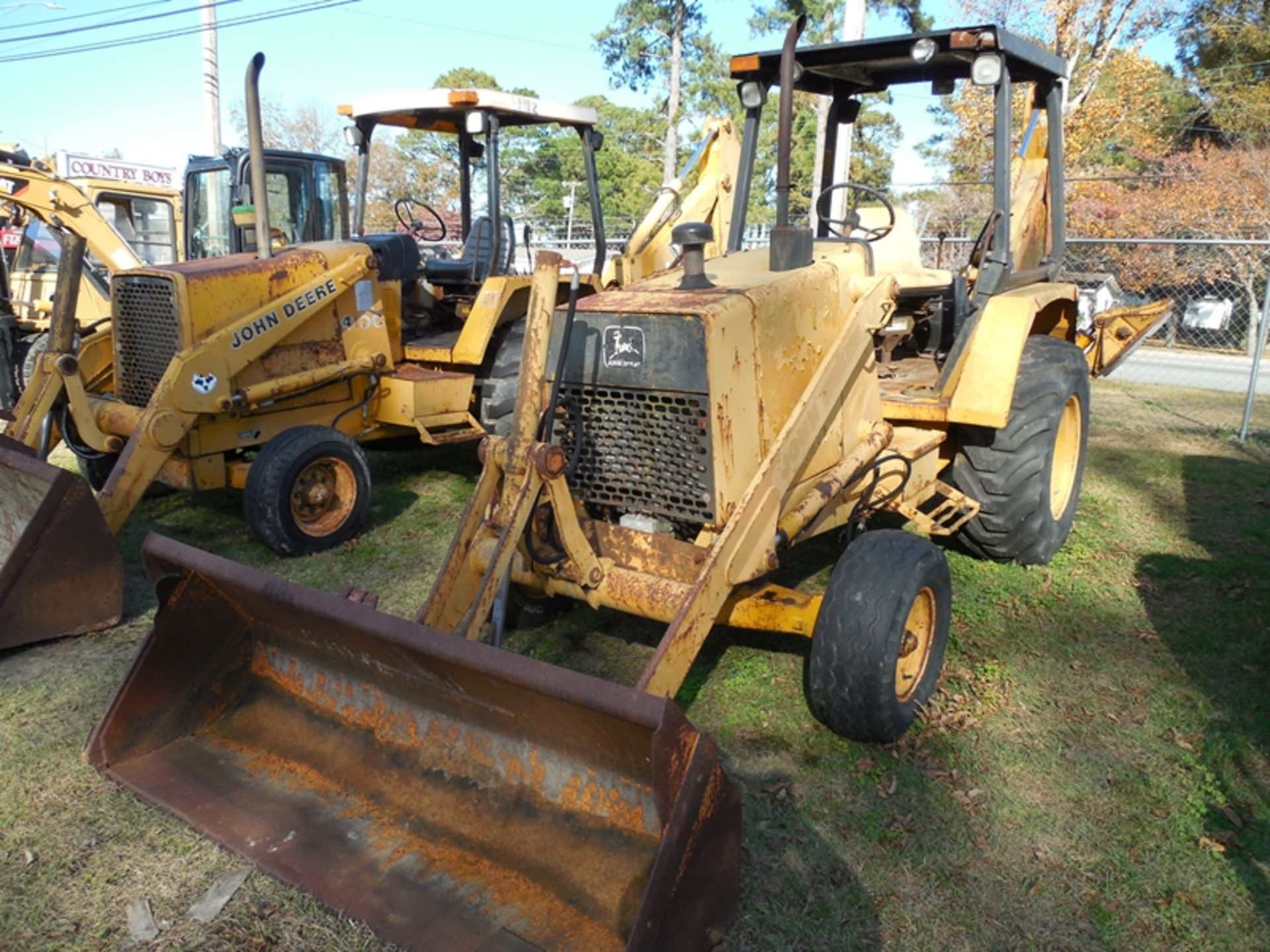 JD 210C backhoe TO210CA725953 hrs unknown hrs unknown - Image 2 of 5