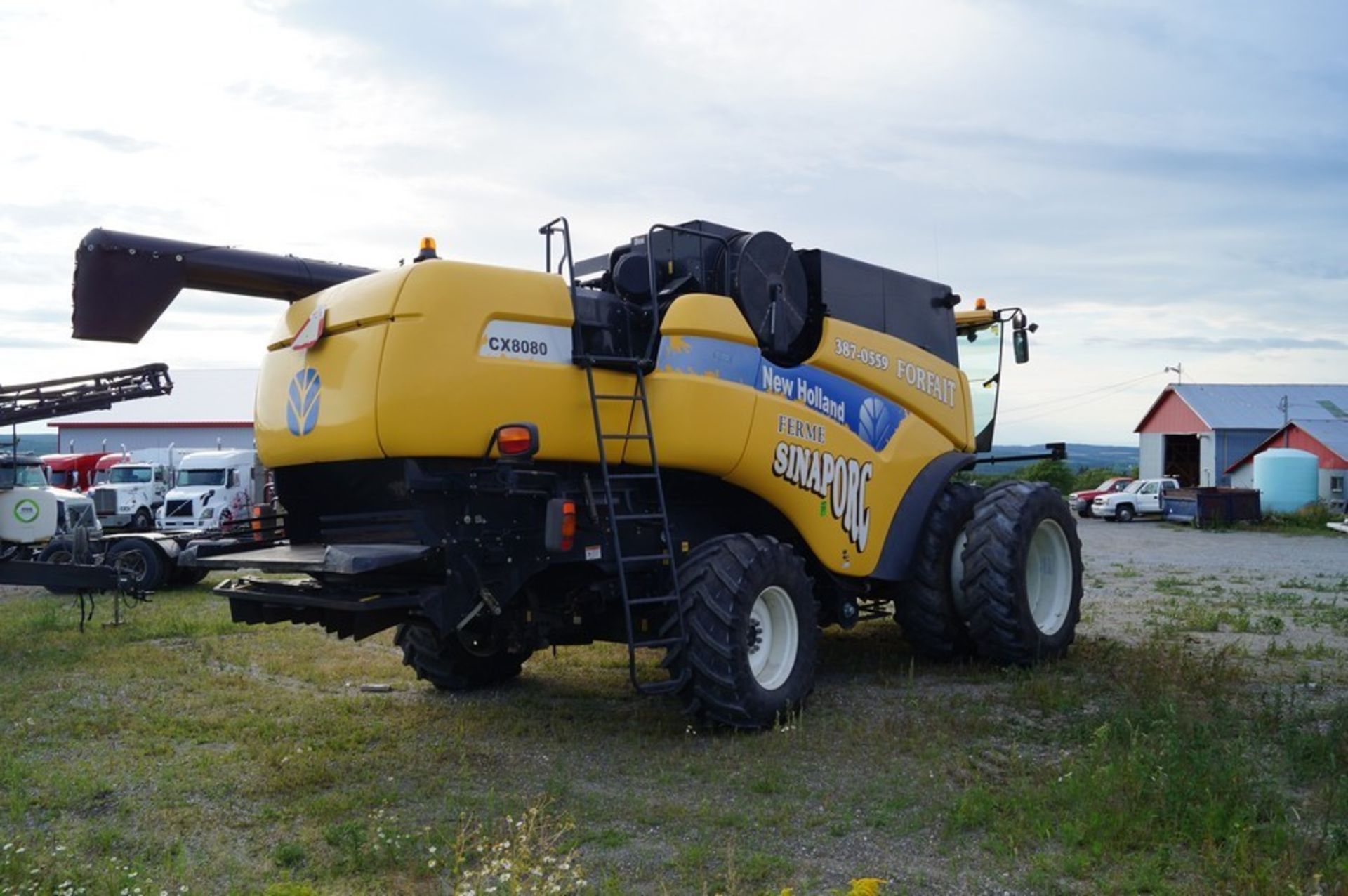 2008 NEW HOLLAND CX8080 Combine Harvester, 4700 Sep.hrs - Image 6 of 24
