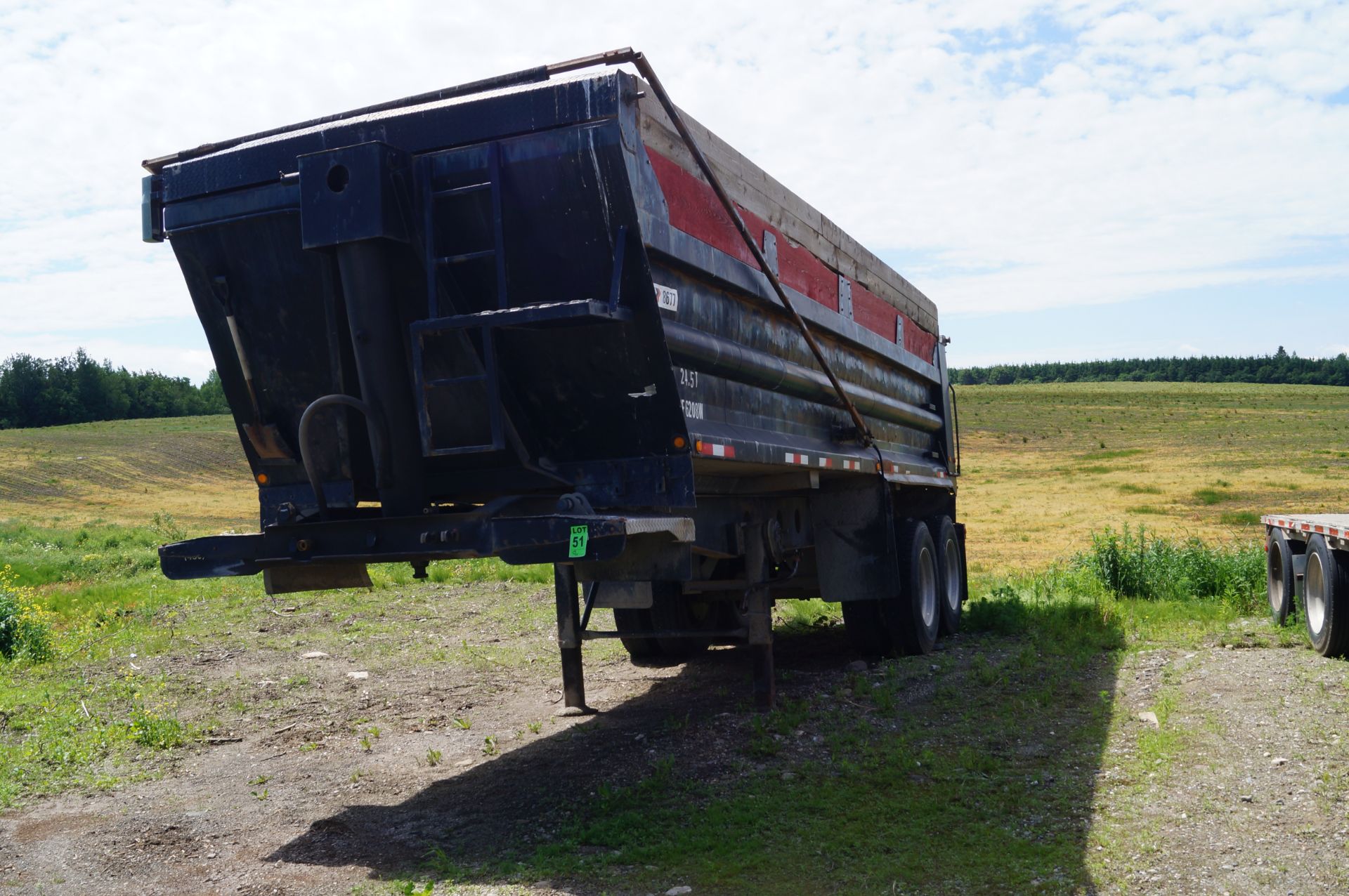 2006 NORTHSTAR 2-axle gravel dumper trailer mod. EDG26