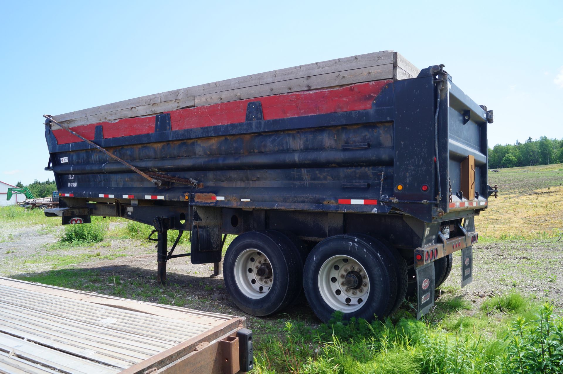 2006 NORTHSTAR 2-axle gravel dumper trailer mod. EDG26 - Image 4 of 6