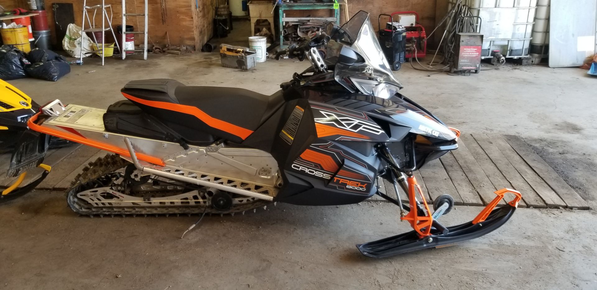 2016 ARCTIC CAT Cross Trek 8000 snowmoible 3700km - Image 12 of 12