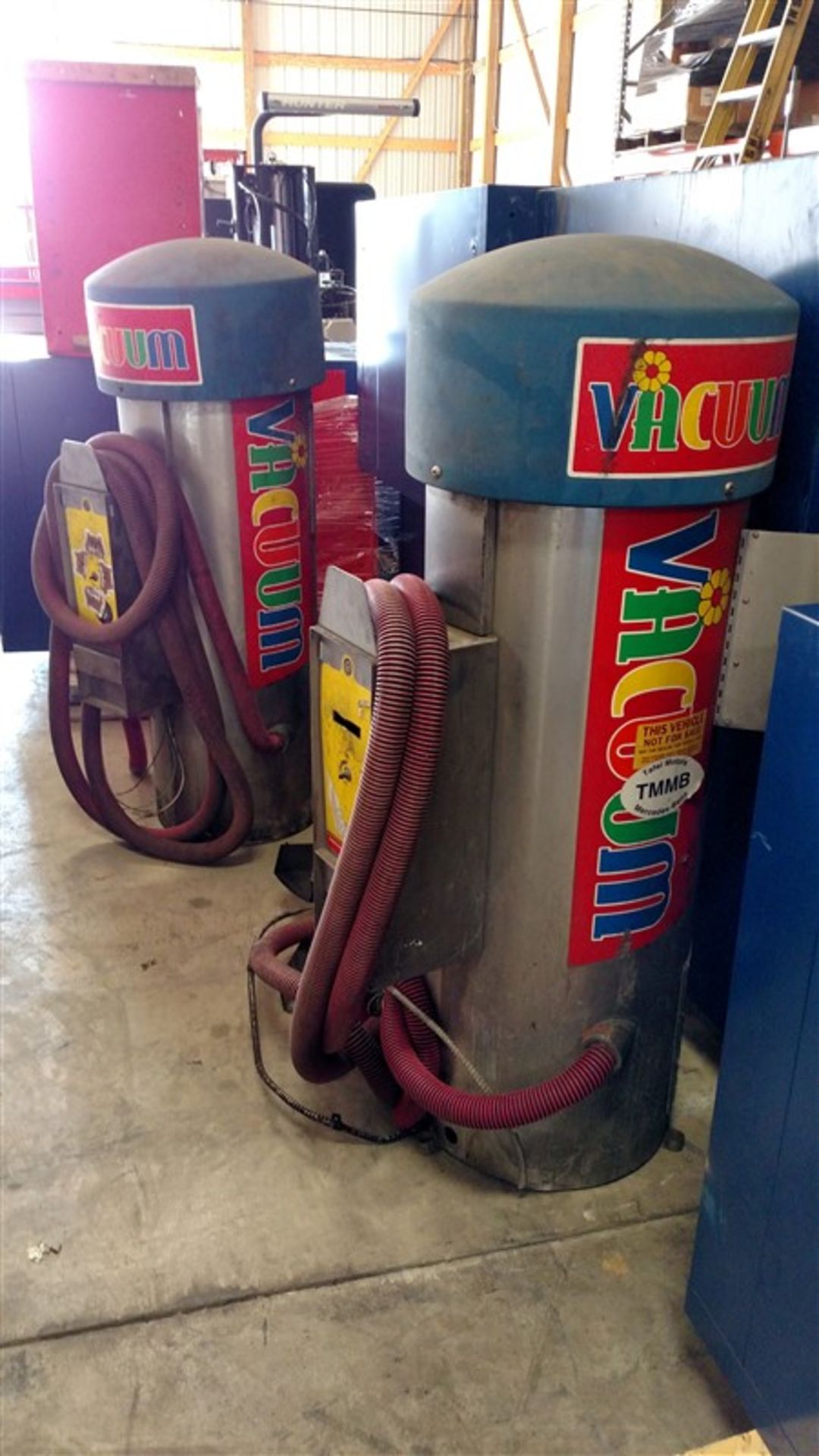 Automatic Vehicle Vacuum Stations w/ Flexible Hose (each) (2 x Your Bid) - Image 2 of 2