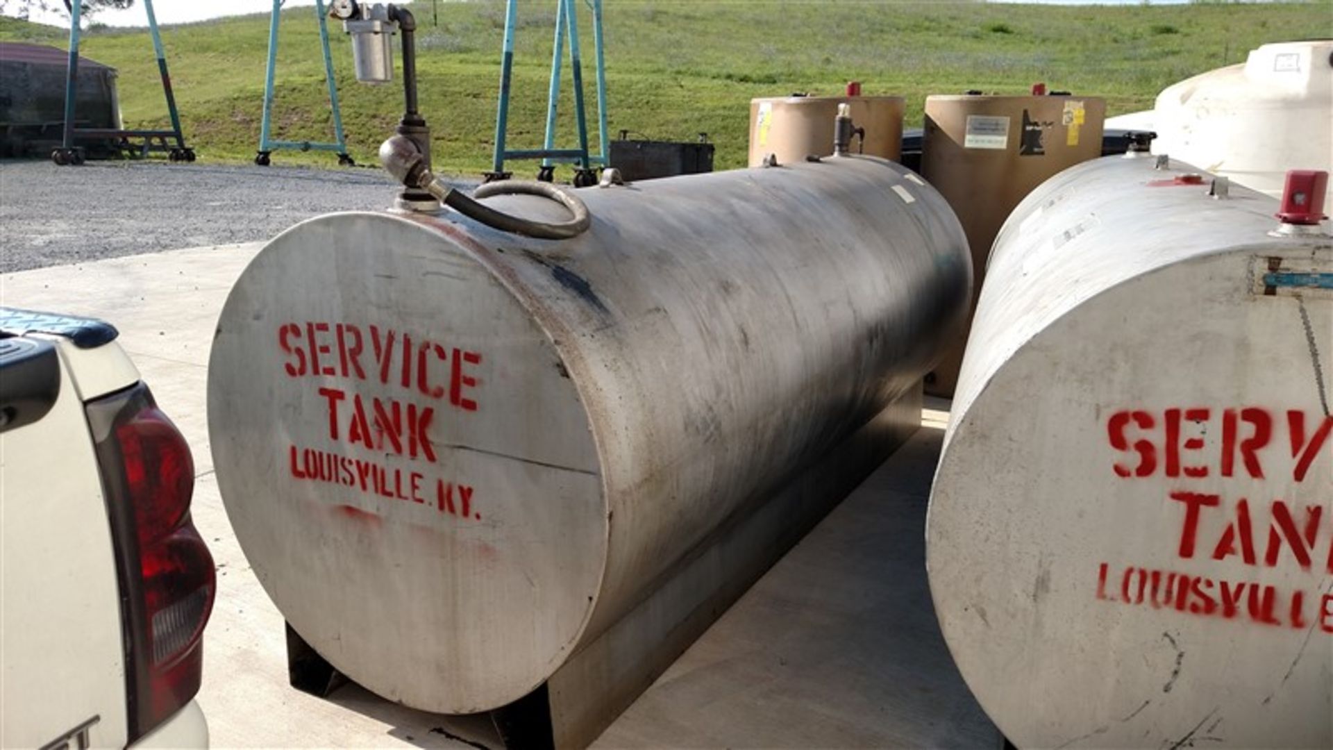 1,000 Gal. Horizontal Used (Waste) Oil Tank (1 x Your Bid)