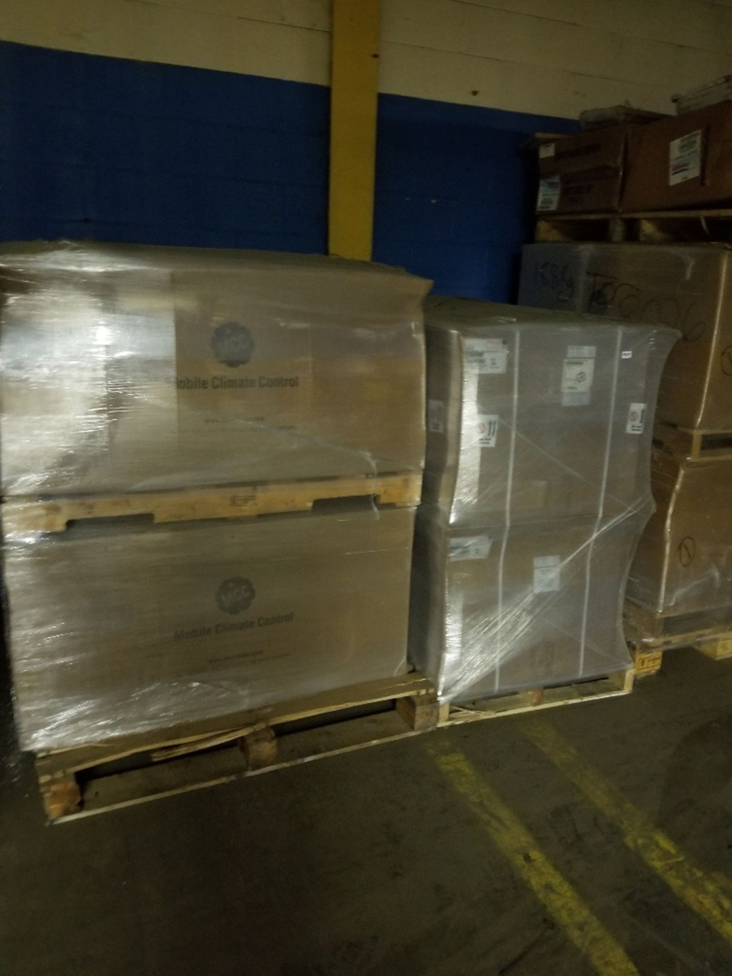 LOT OF (1) NEW MCC VEHICLE AIR CONDITIONERS "New! Mobile Climate Control Inc. Air conditioners for