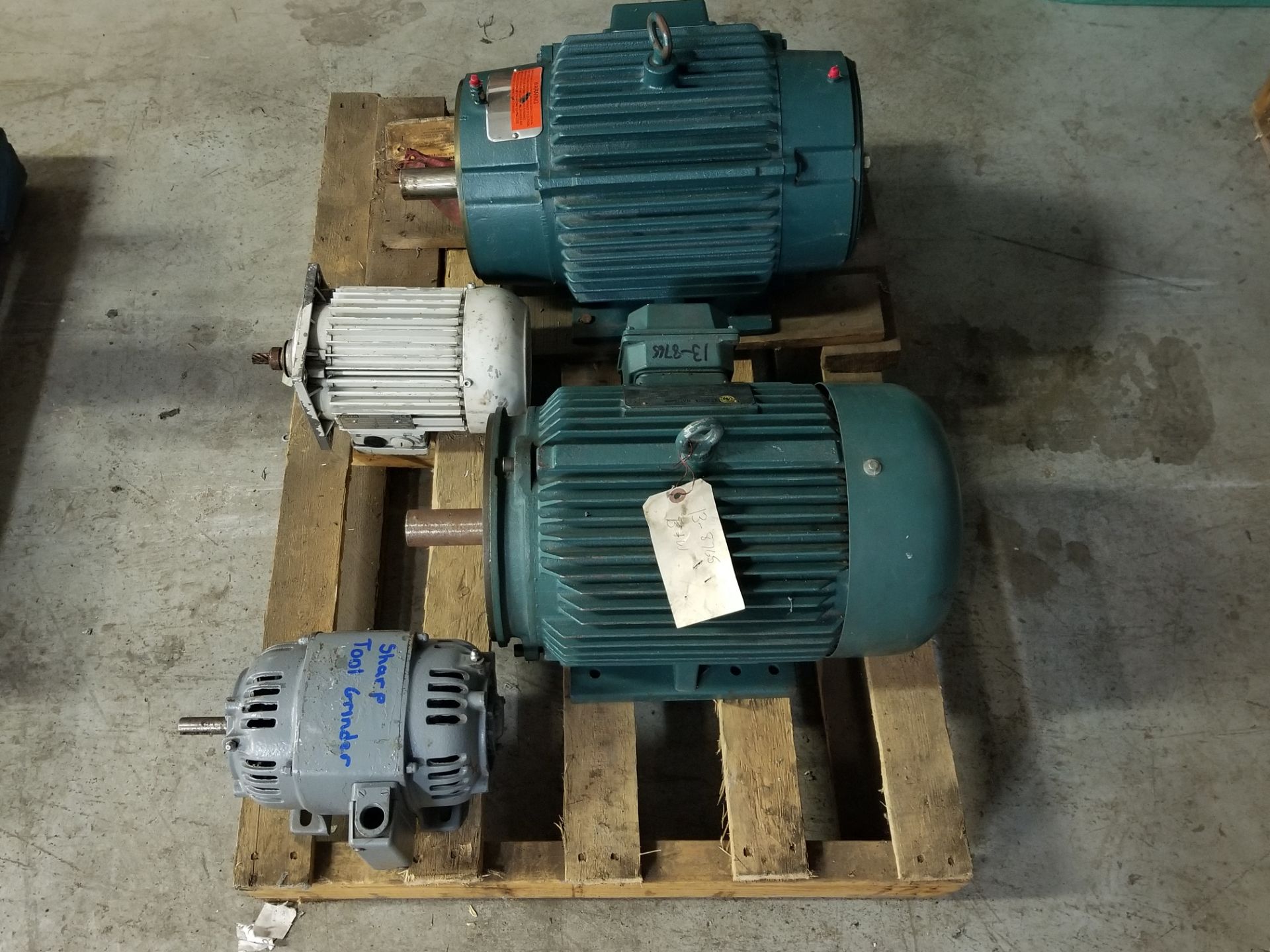 VARIOUS MOTORS (LOCATED AT 39 ALICE ST., BRANTFORD, ONT)