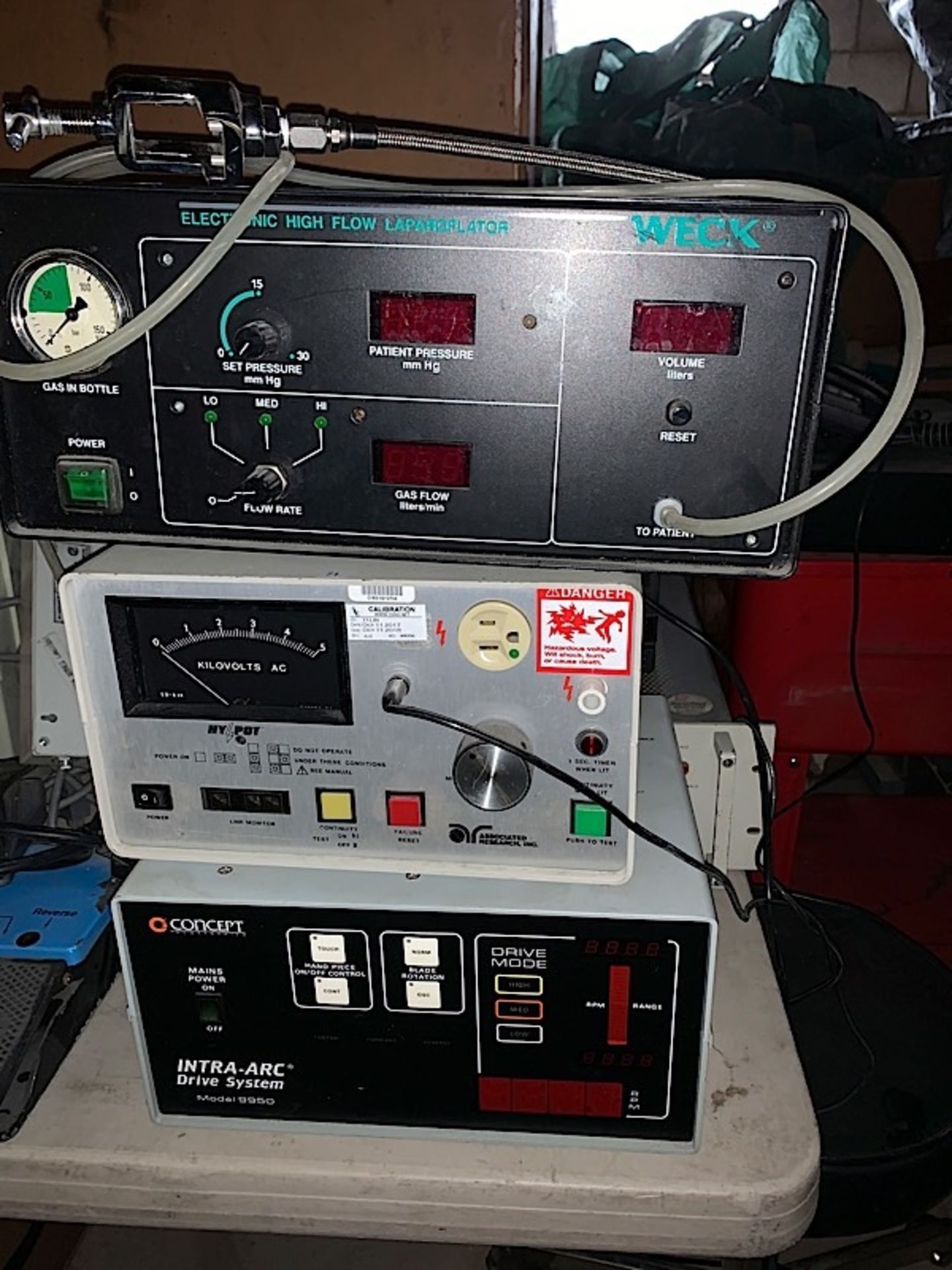 LOT OF ELECTRONIC METERS