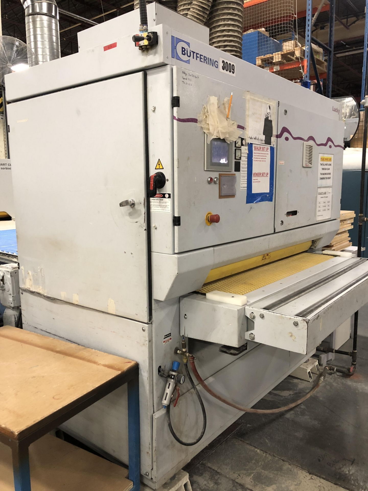 BUTFERING 53" 2 HEAD WIDE BELT SANDER