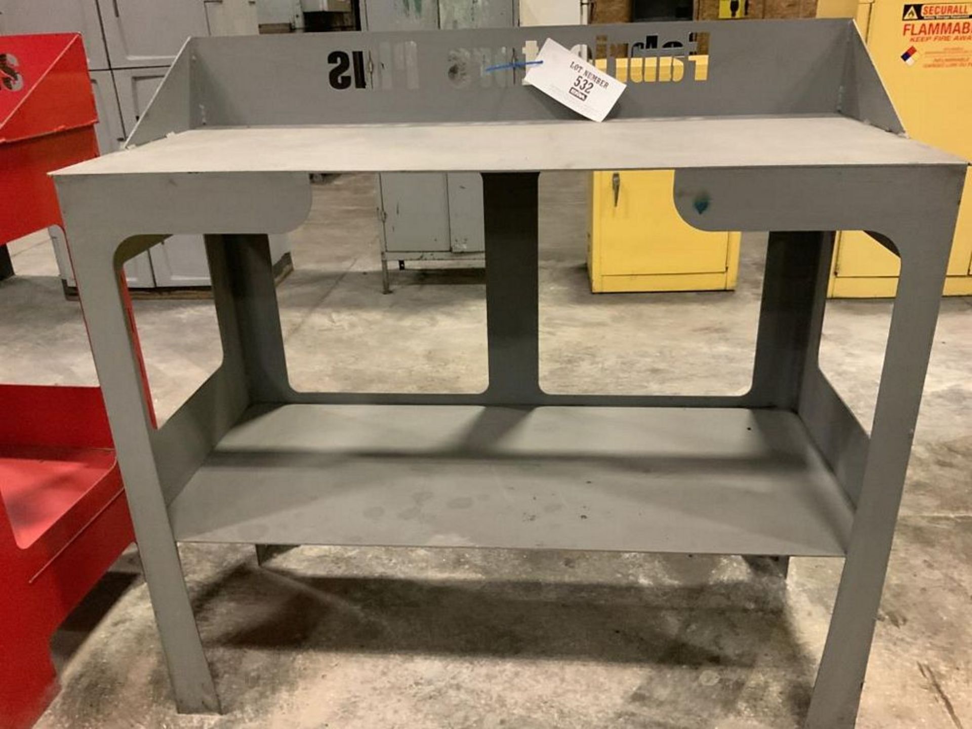 Steel work table