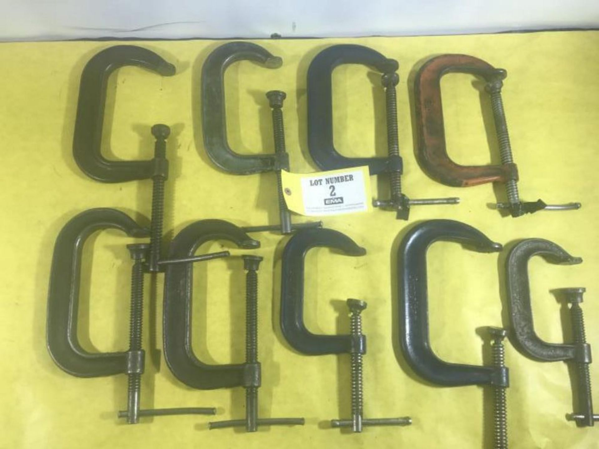 Assorted C Clamps