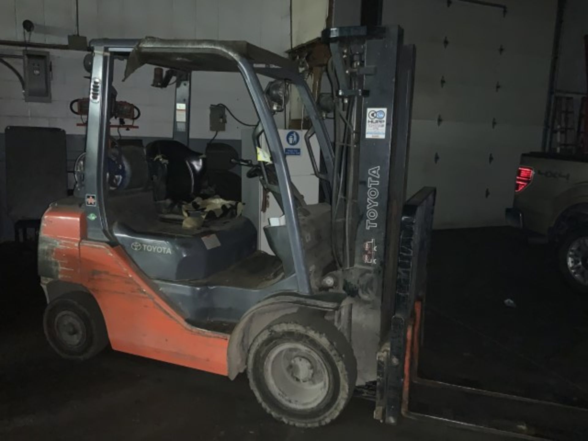Toyota Forklift, Model 8FGU25