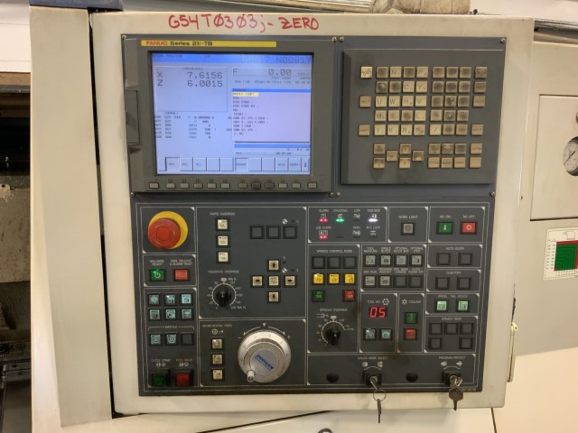 2005 Doosan Daewoo CNC Lathe, Model Puma 240C - Image 2 of 5