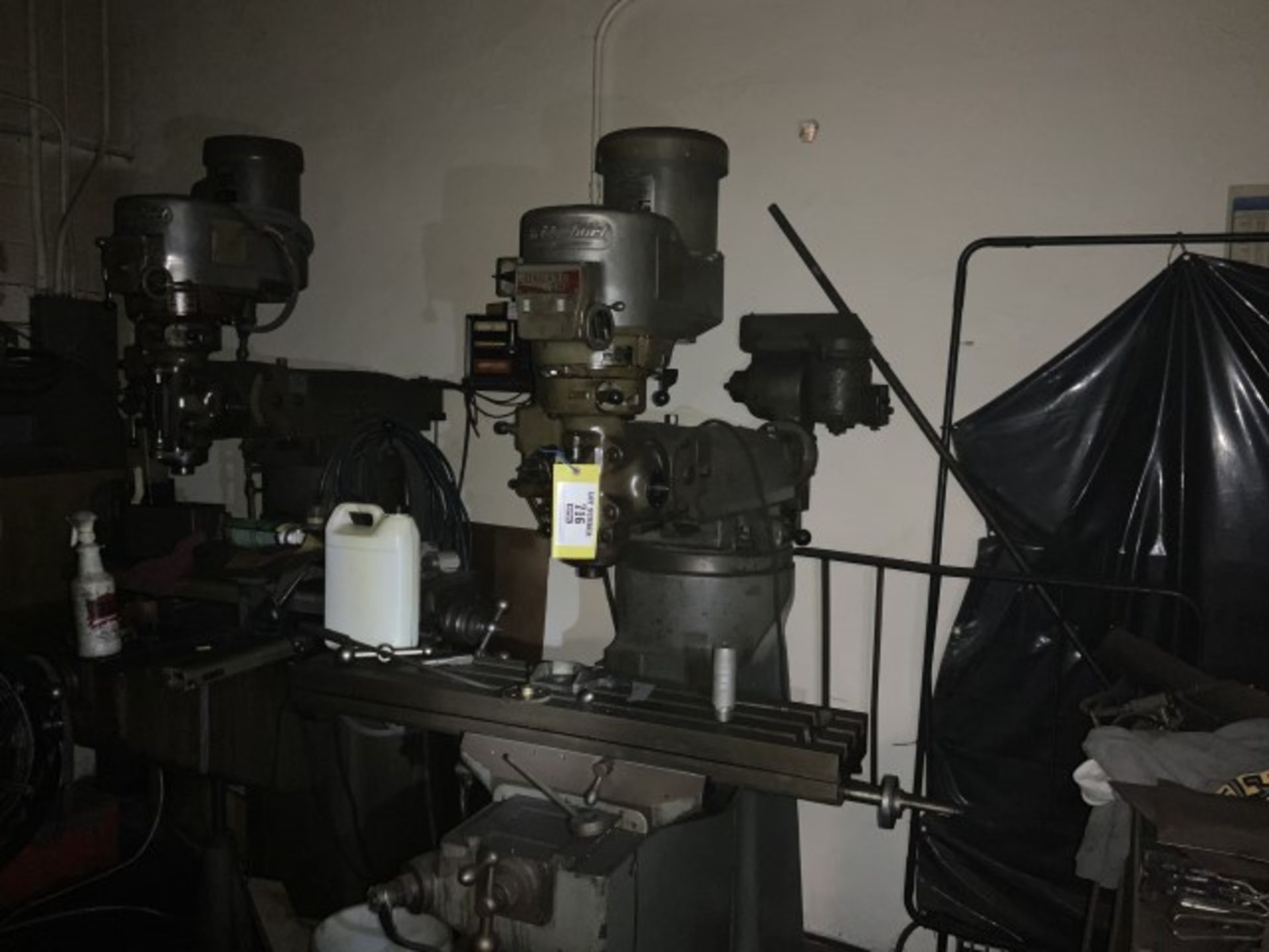 Bridgeport Vertical Mill, Series 1, 2 hp