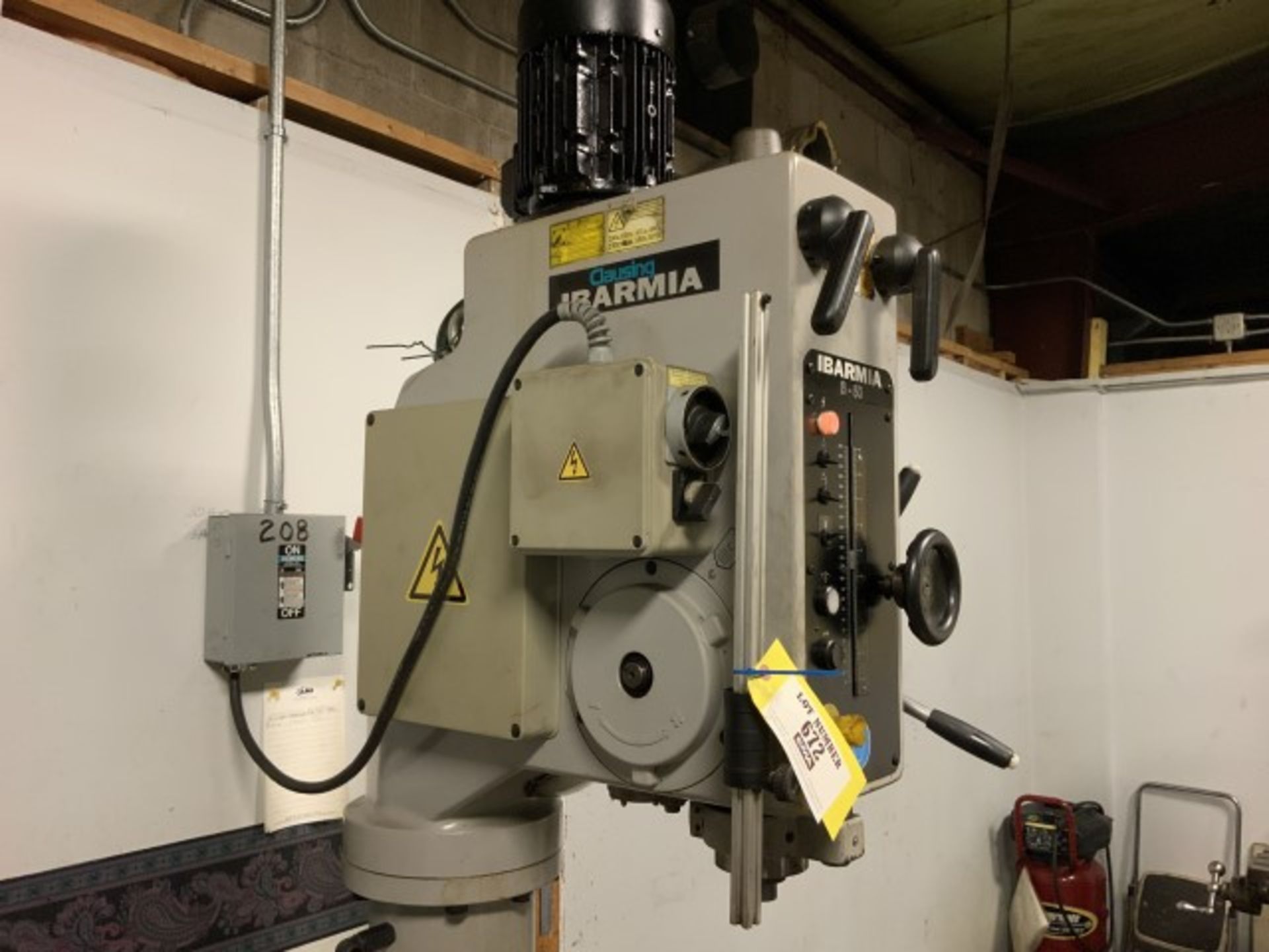 2007 Clausing/Ibarmia Geared Head Drill Press - Image 2 of 7