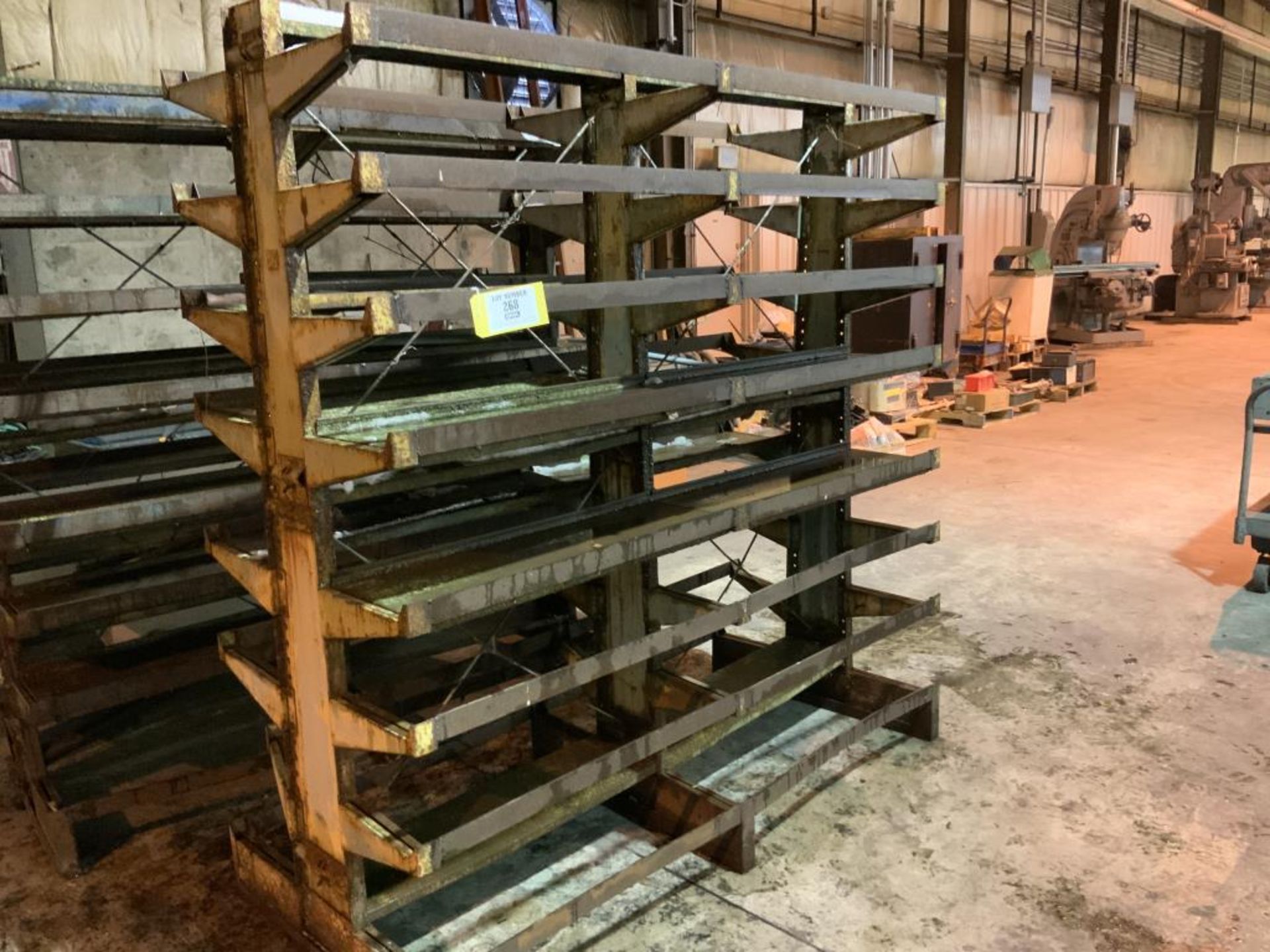 Cantilever storage rack