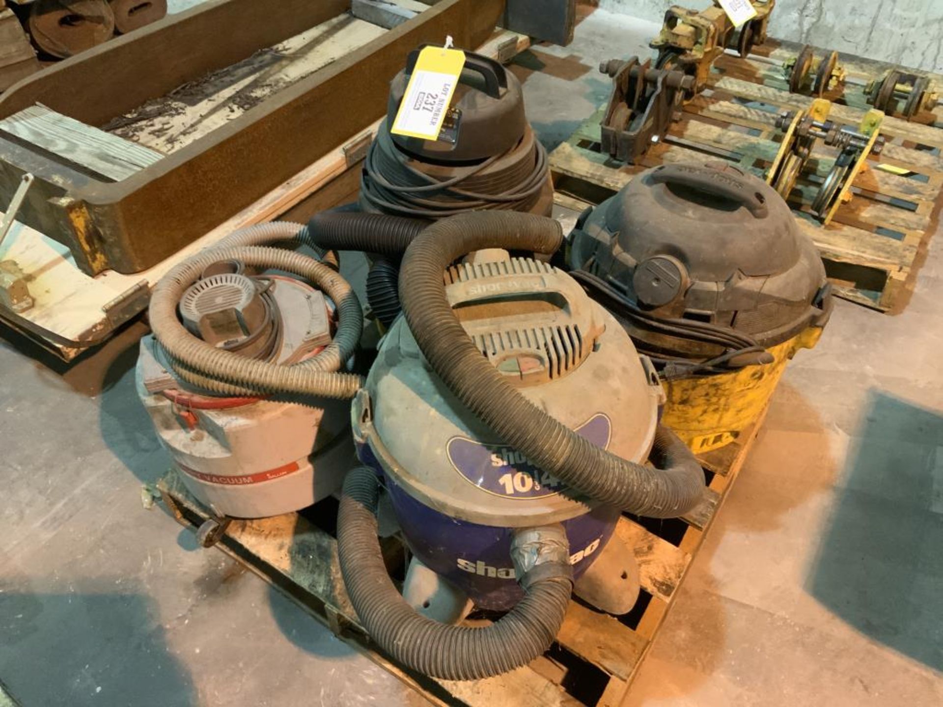 Assorted vacuums